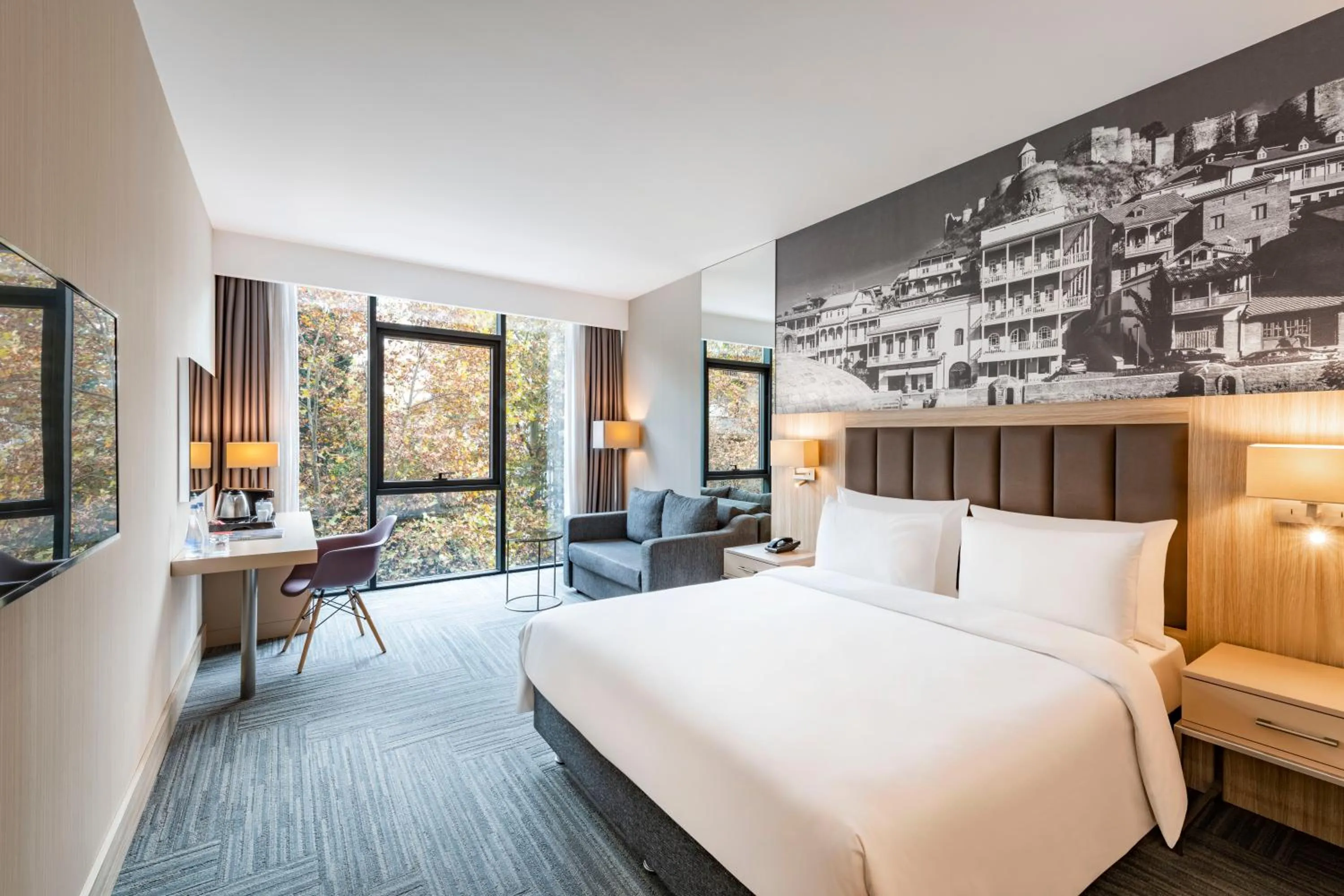 Photo of the whole room in Tbilisi Saburtalo Hotel by Mercure