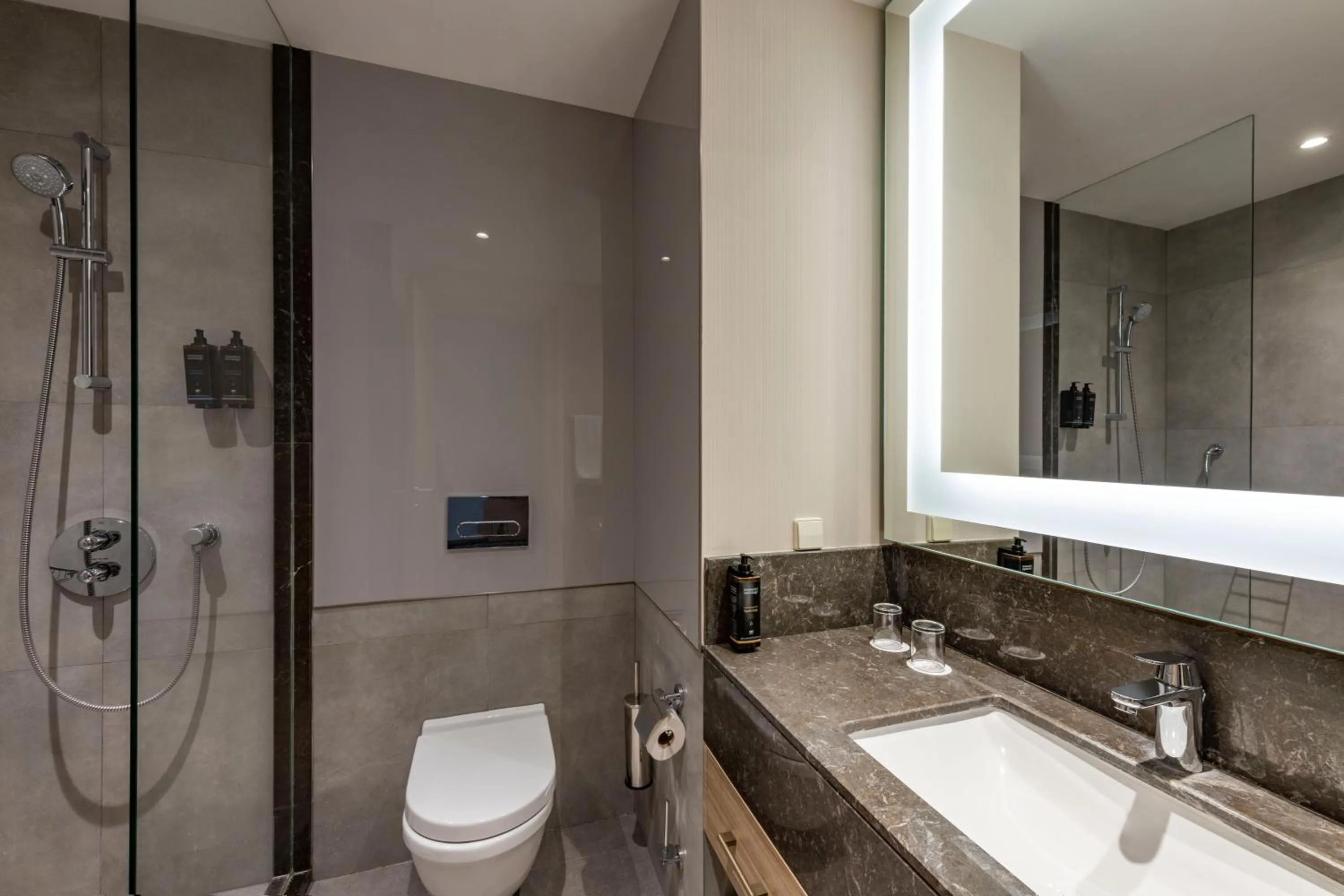 Shower in Tbilisi Saburtalo Hotel by Mercure