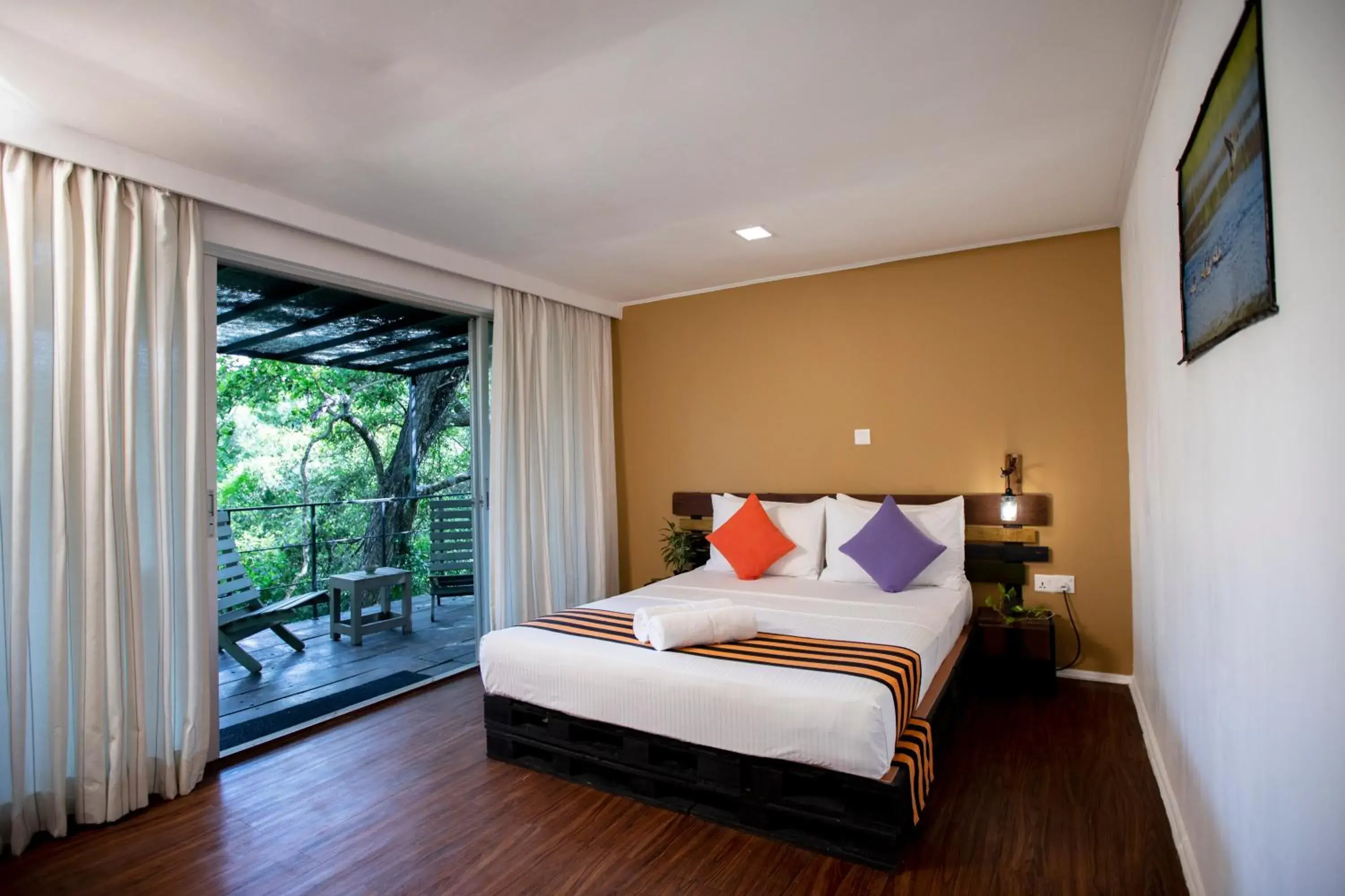 Double Room with Balcony - single occupancy in The Backwaters Lodge Double Room with Balcony - single occupancy in The Backwaters Lodge