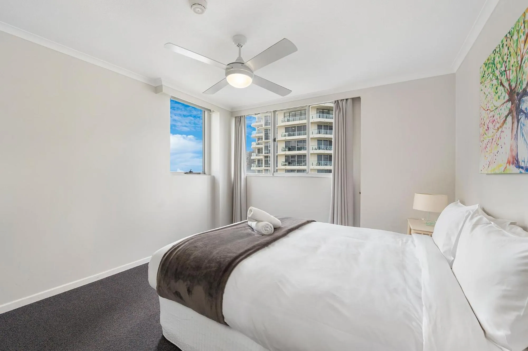 Bed in Sandpiper Broadbeach