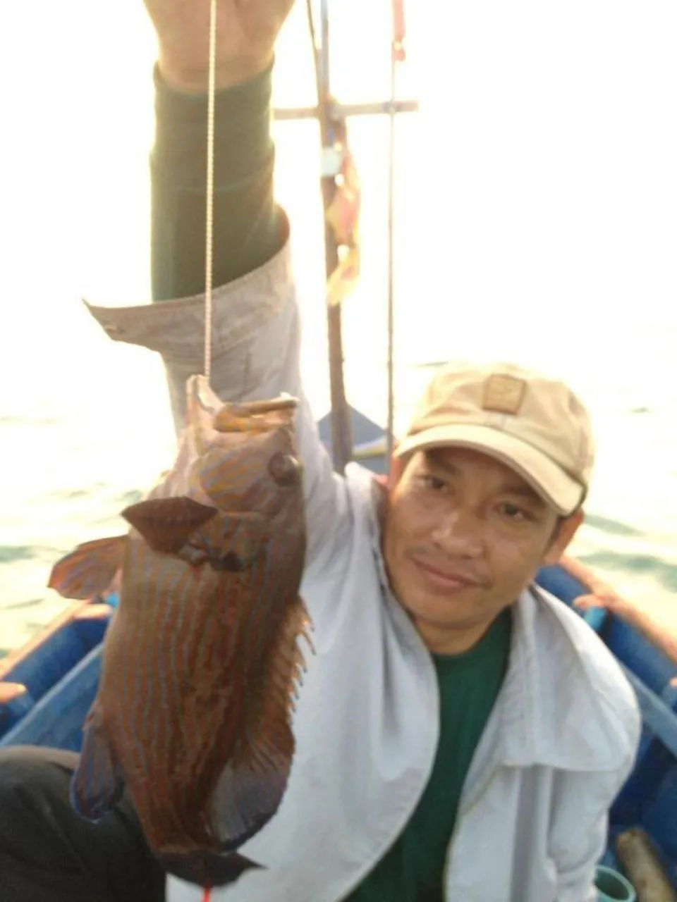 Fishing in Ruen Thai Rim Haad