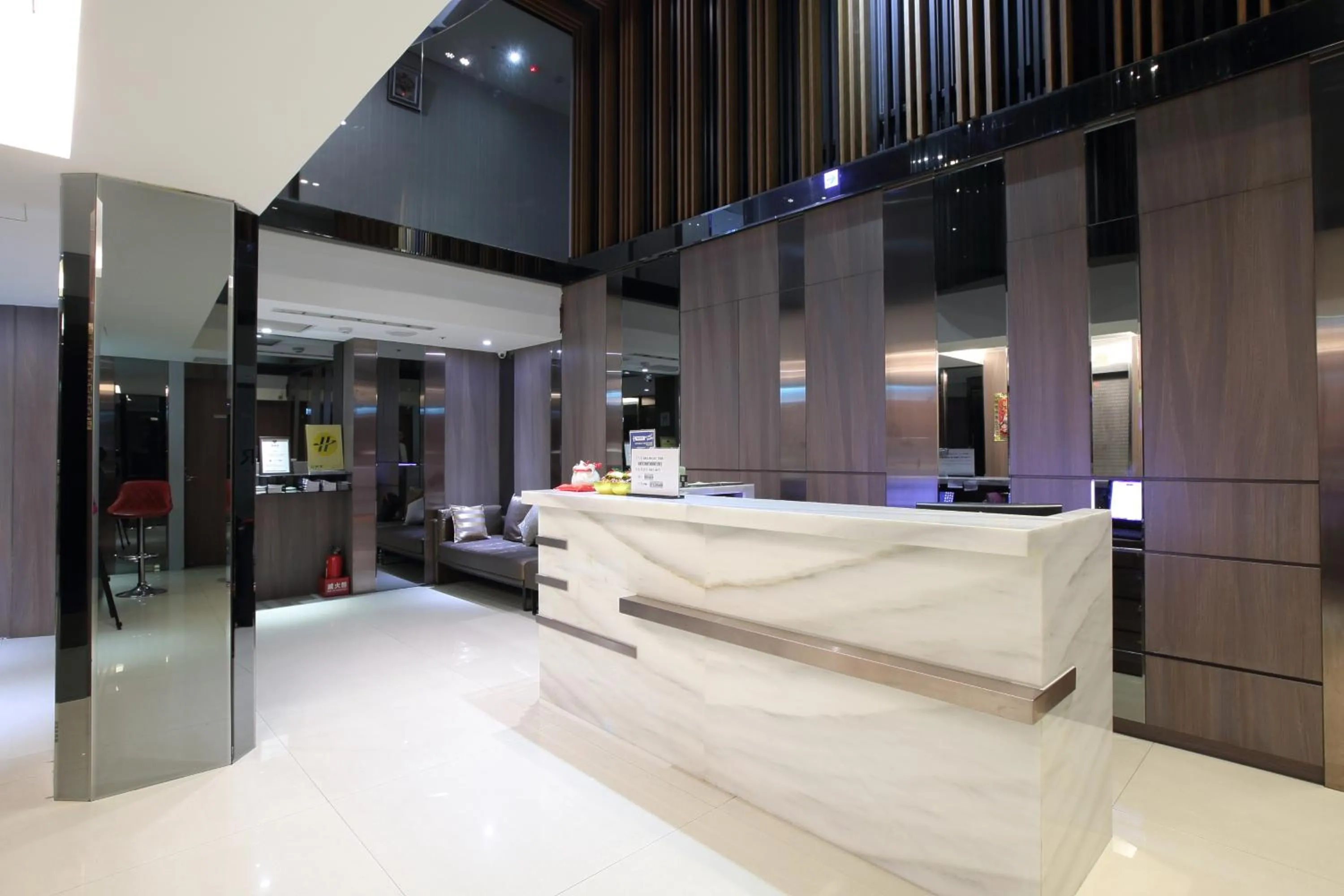 Lobby or reception in Guide Hotel Taipei Fuxing North