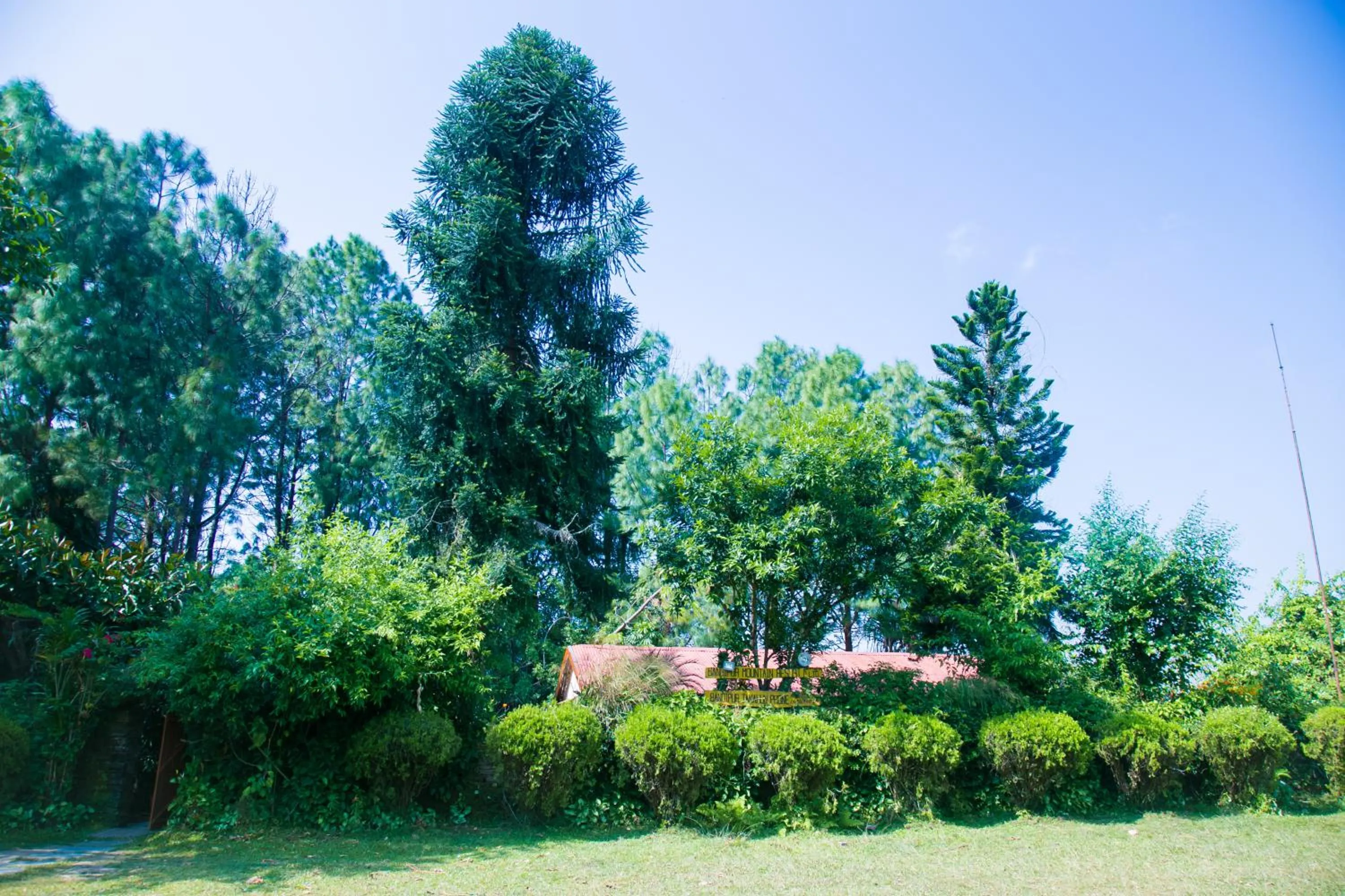 Natural landscape in Bandipur Mountain Resort