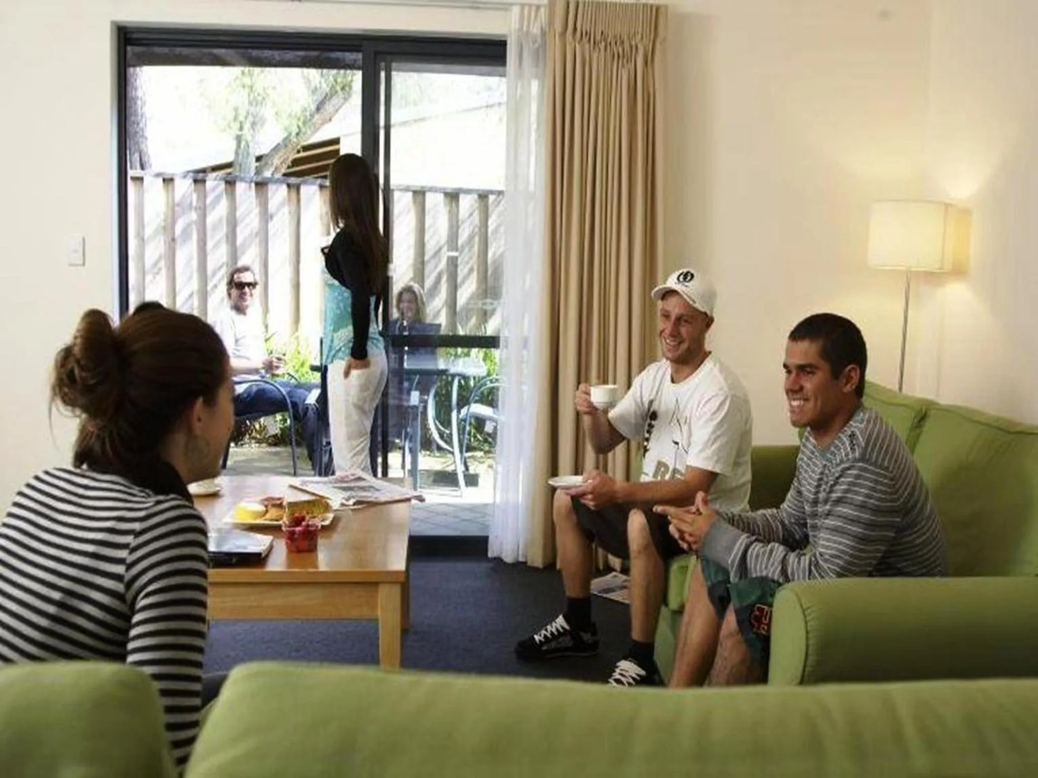 Living room in Leeuwin Apartments