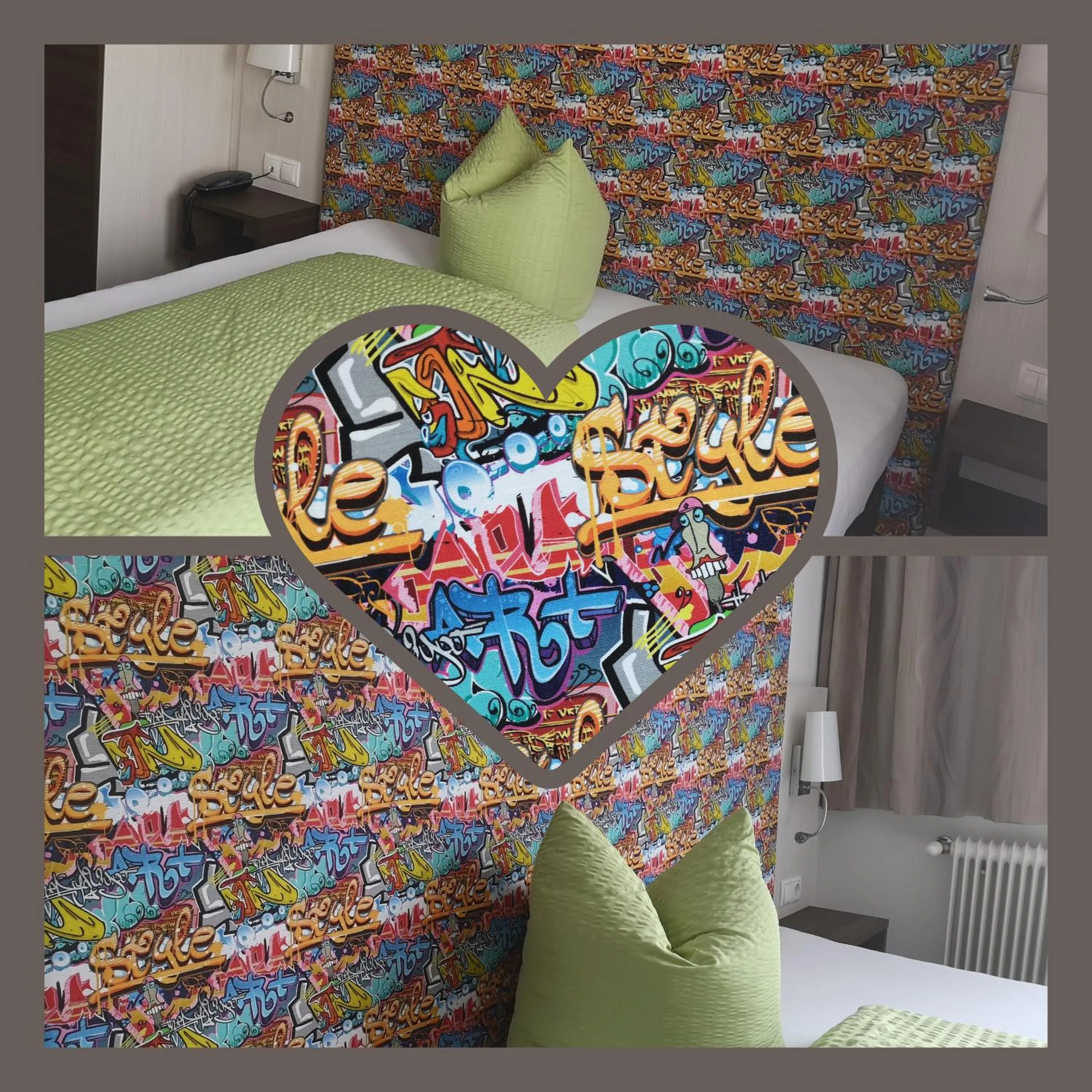 Bed in Appartements Glungezer