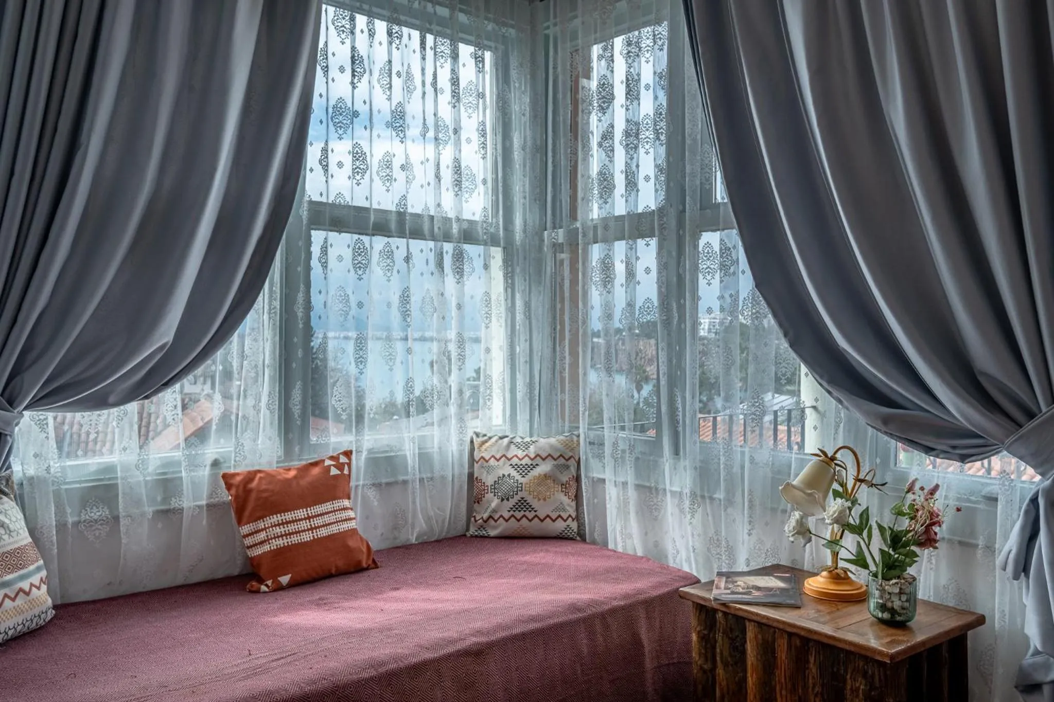 Bed in Villa Tulipan