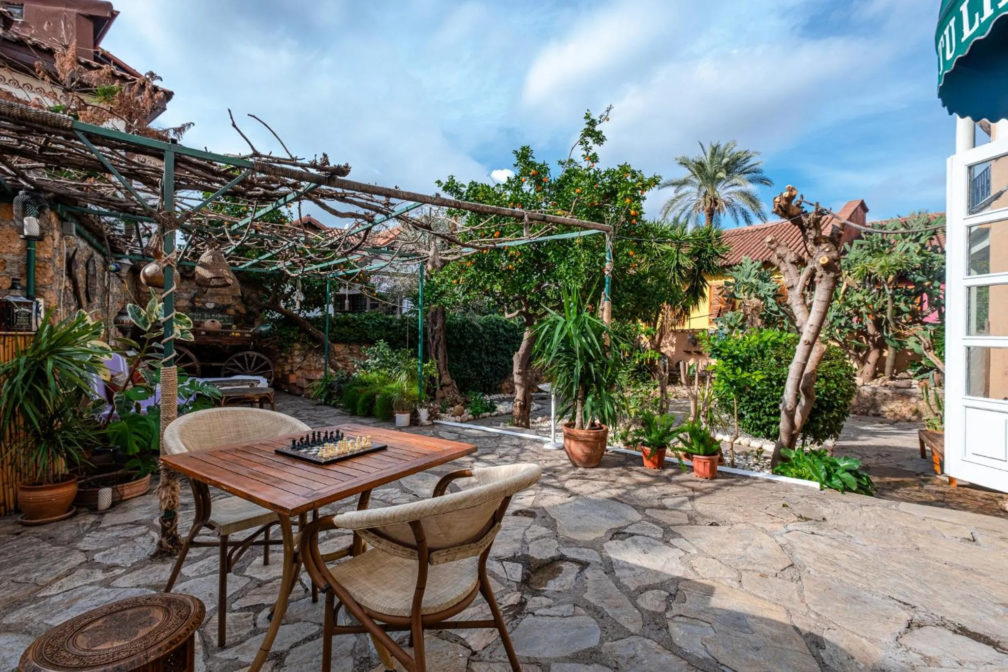 Garden in Villa Tulipan