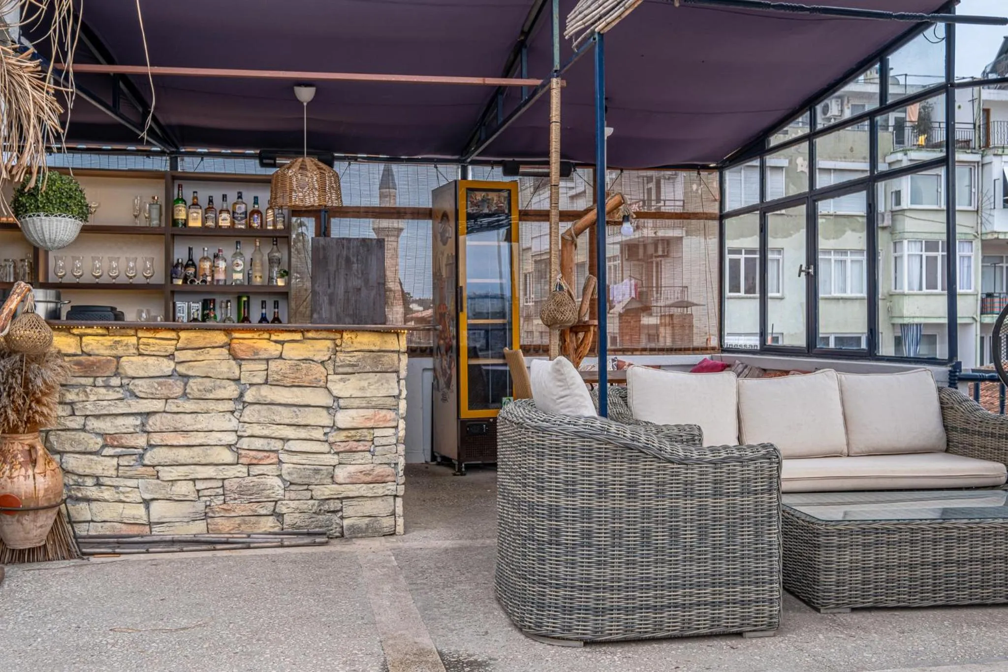 Seating area in Villa Tulipan