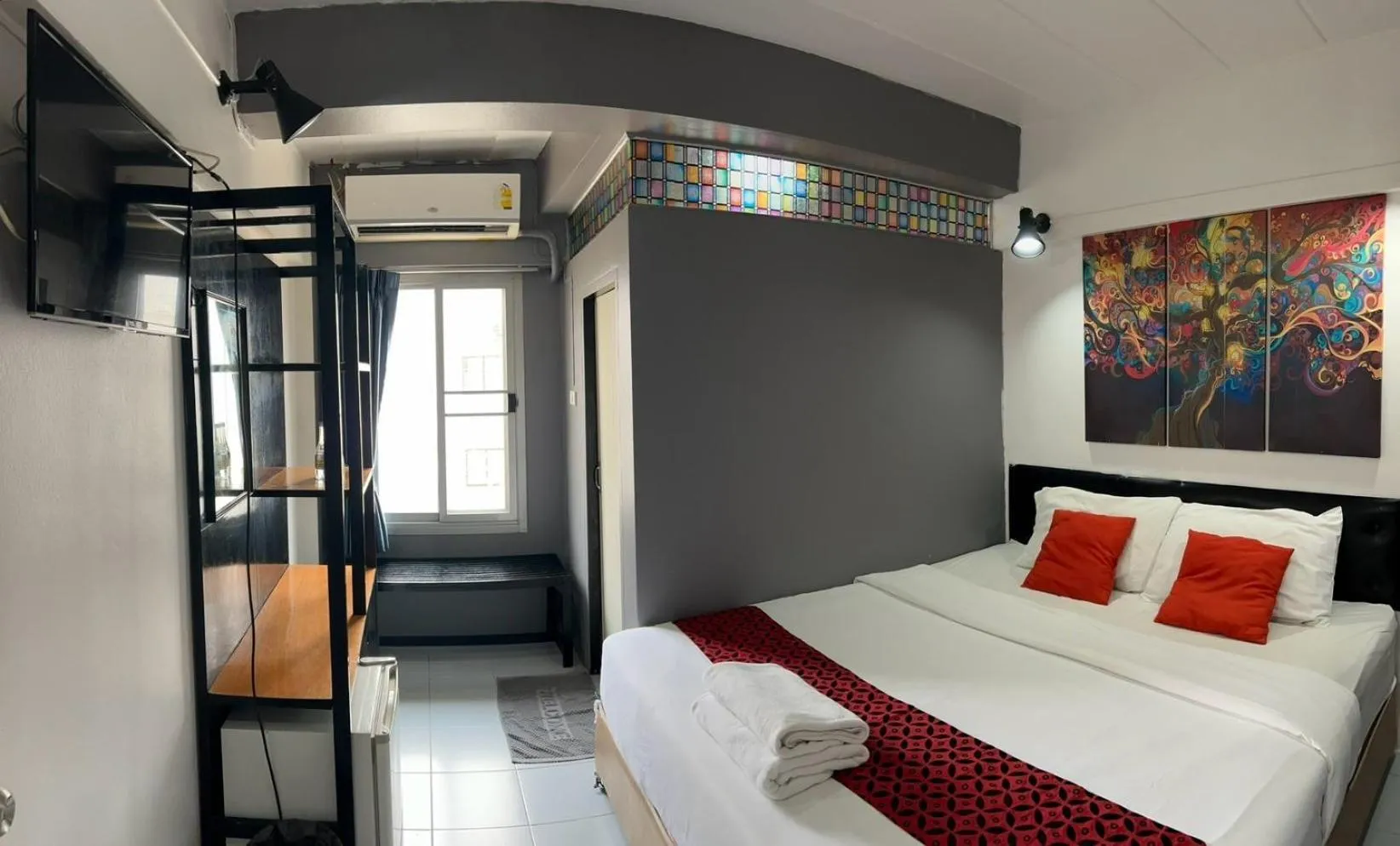 Bedroom, Bed in Khaosan Art Hotel