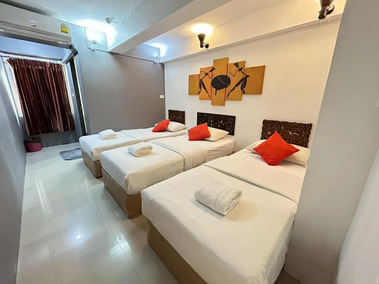 Bedroom, Bed in Khaosan Art Hotel