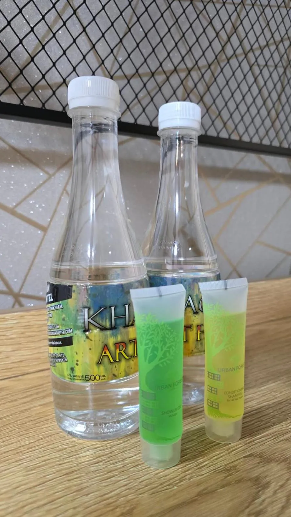 Drinks in Khaosan Art Hotel