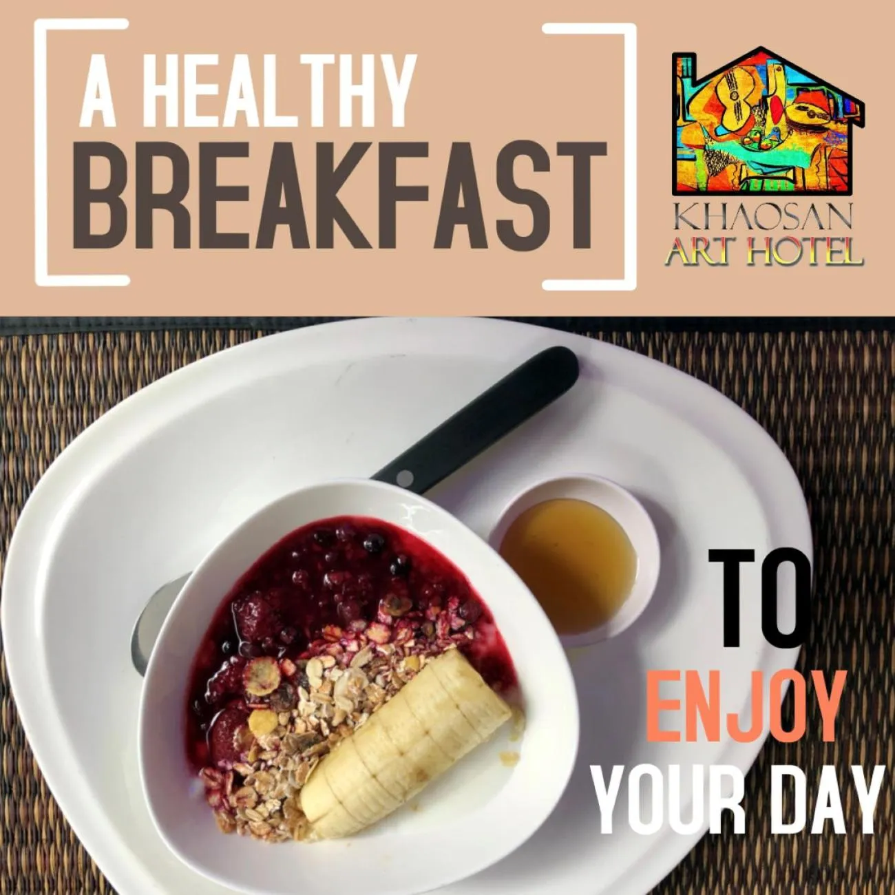 Food in Khaosan Art Hotel