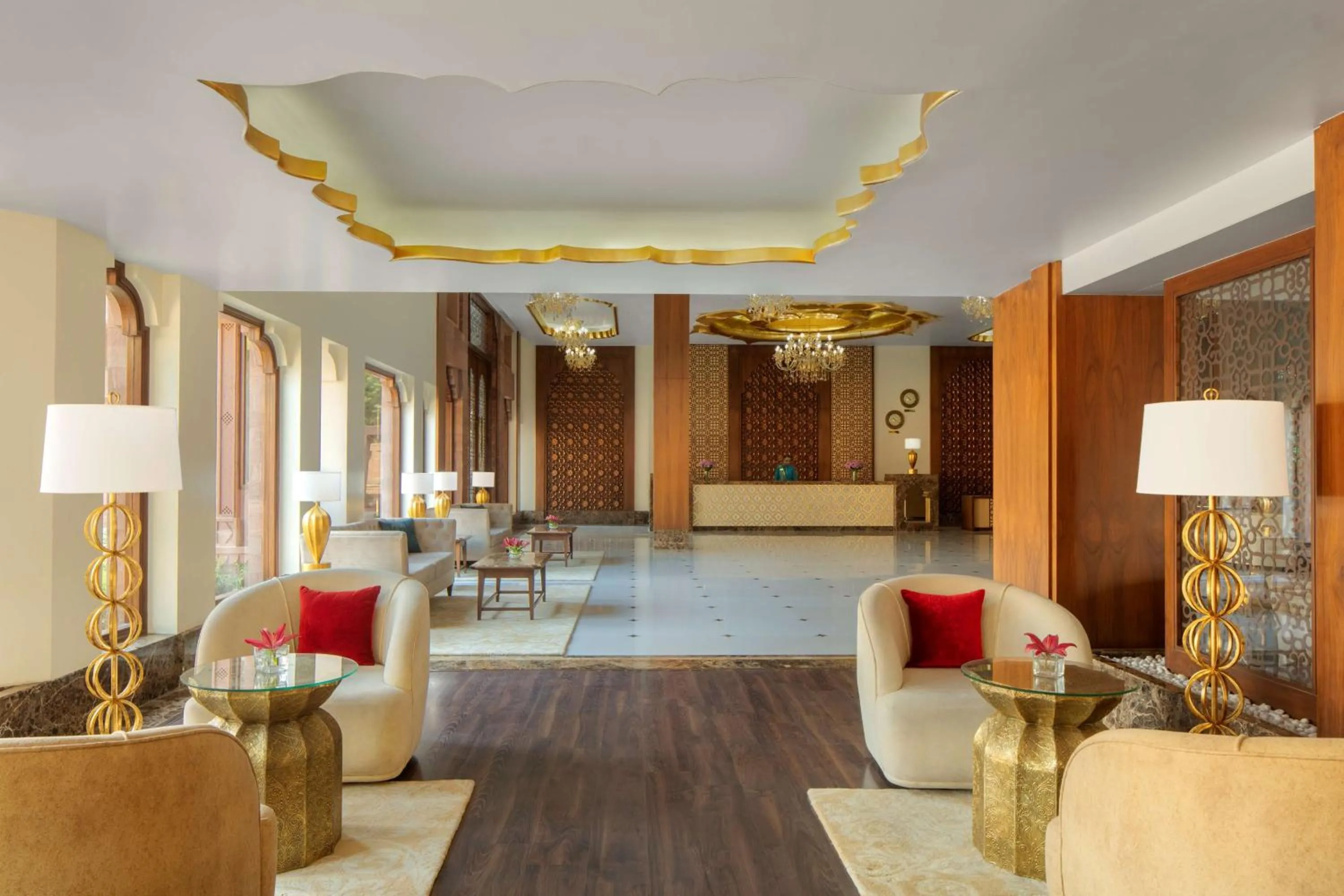 Lobby or reception in Radisson Jodhpur