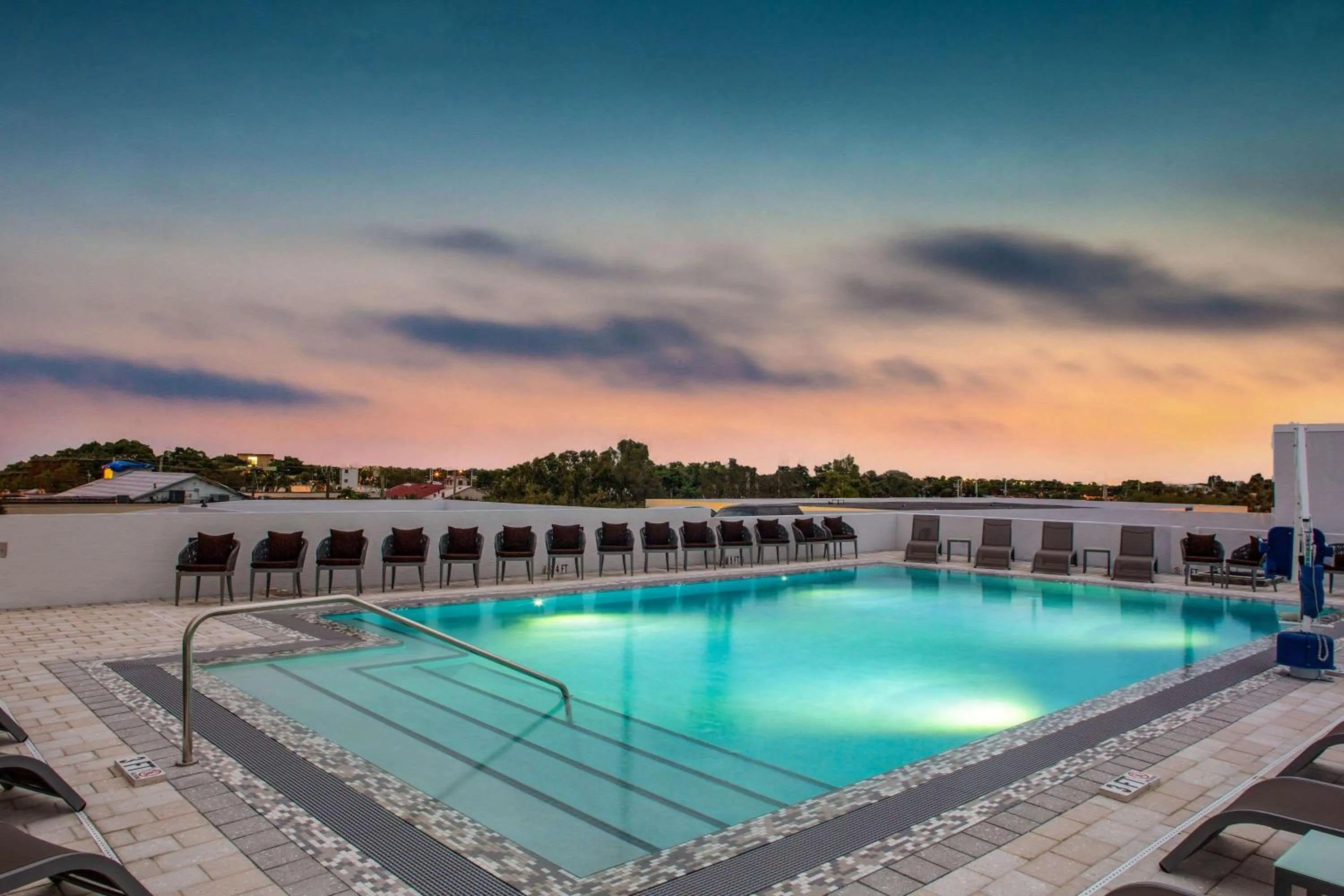 On site in Wyndham Garden Ft Lauderdale Airport & Cruise Port