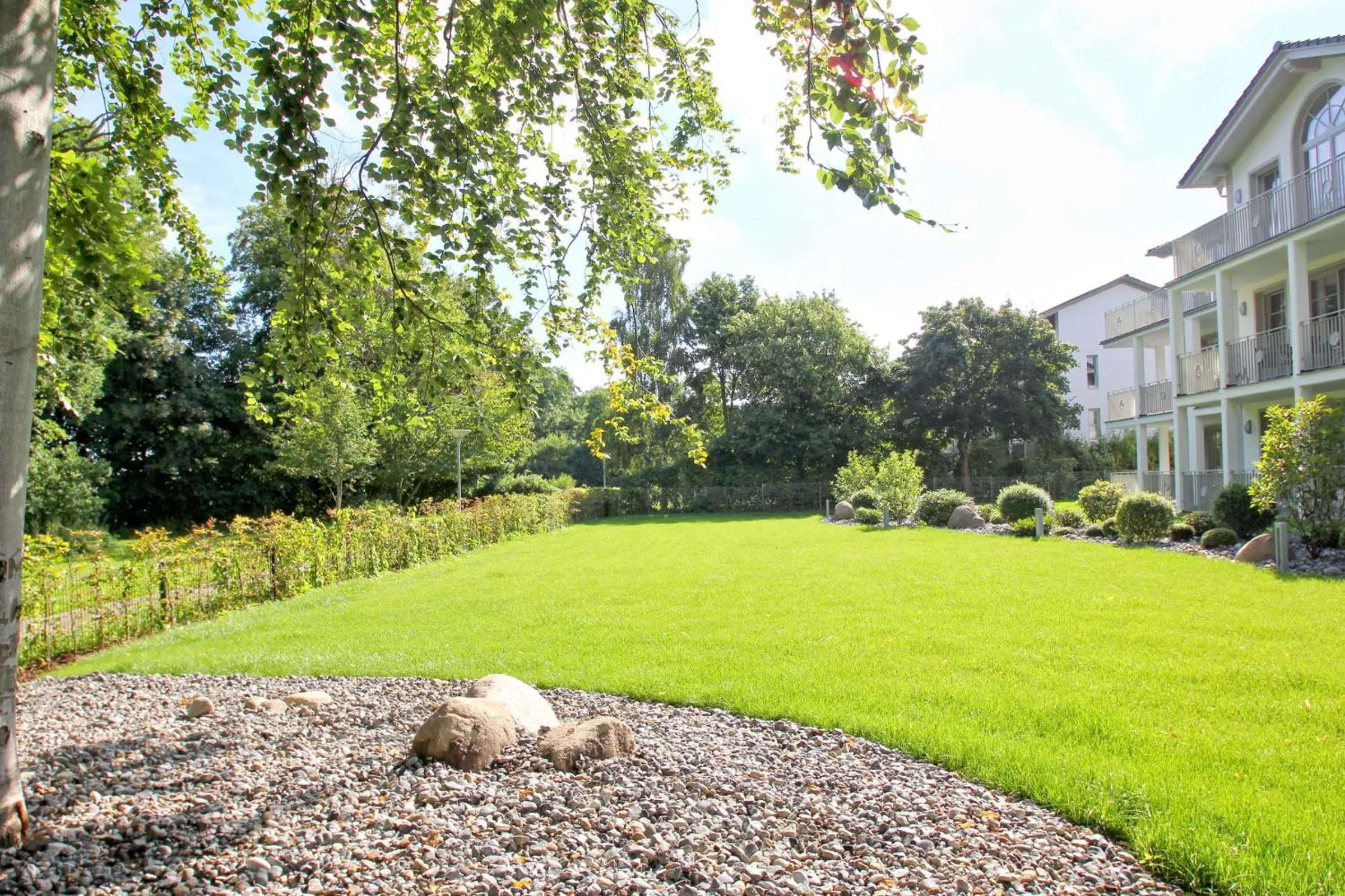 Garden in Villa Pauline Ferienwohnung 04