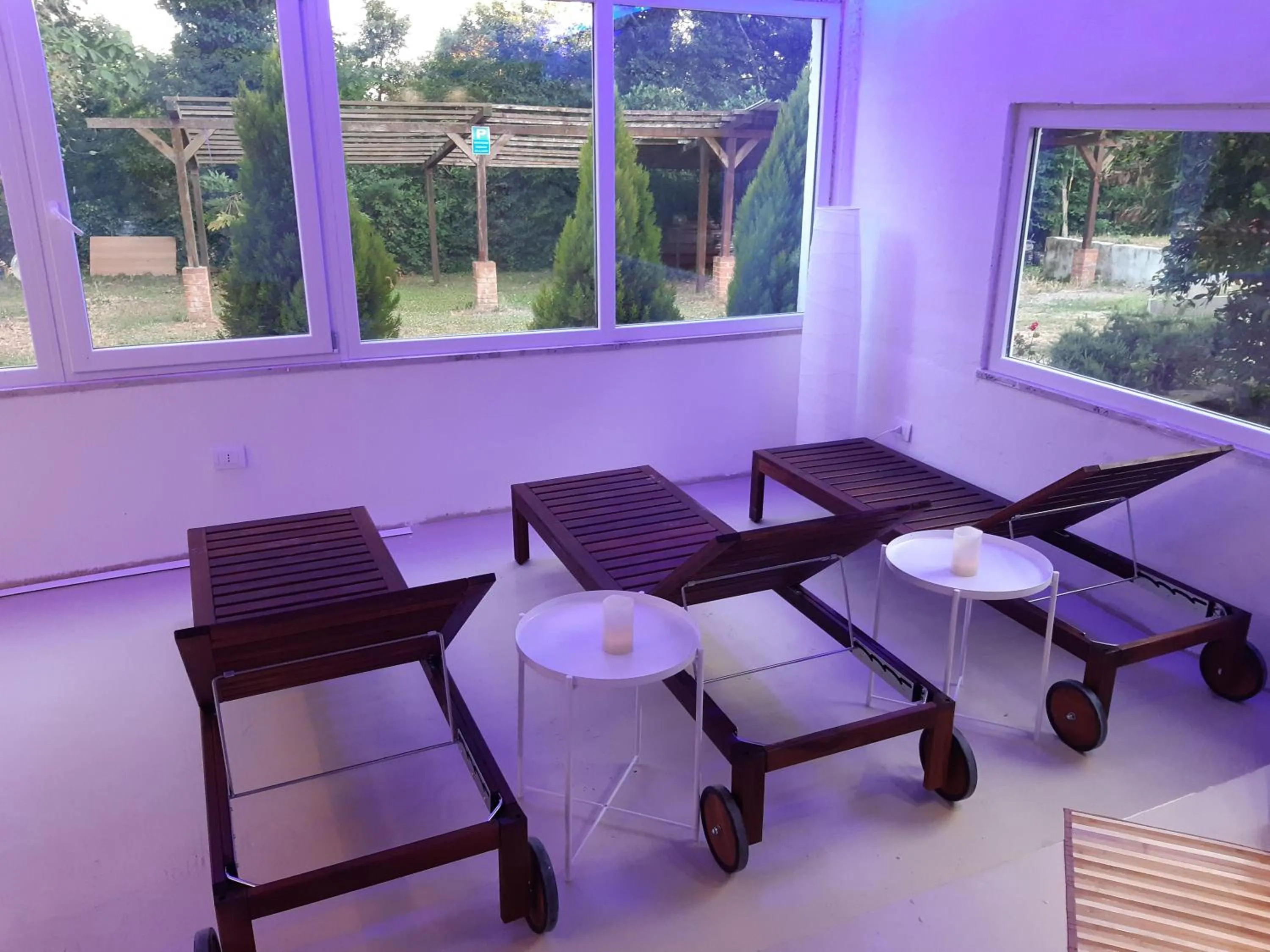 Sauna in LA GROTTA Bed and Breakfast