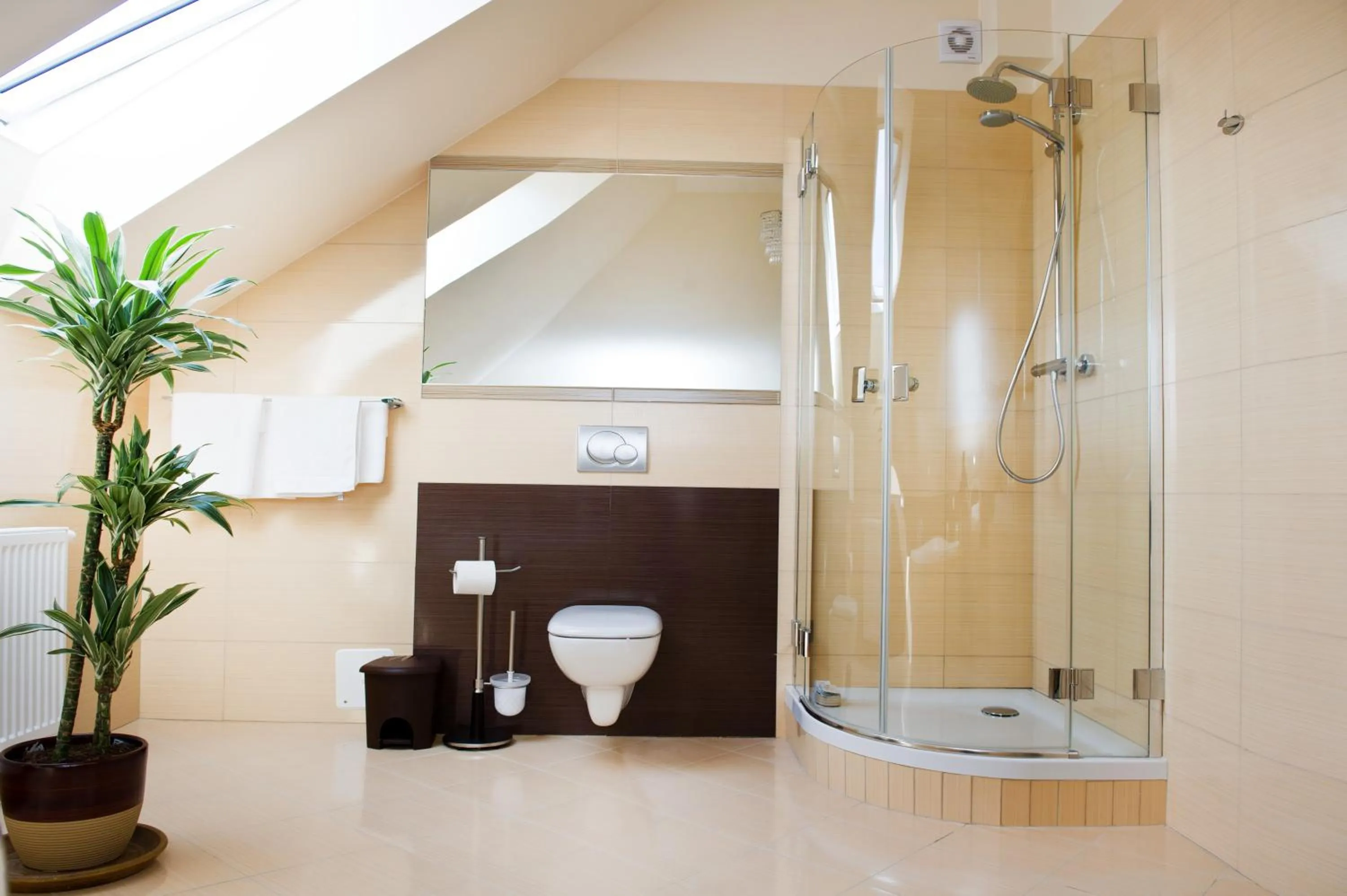 Bathroom in Hotel Hibiskus