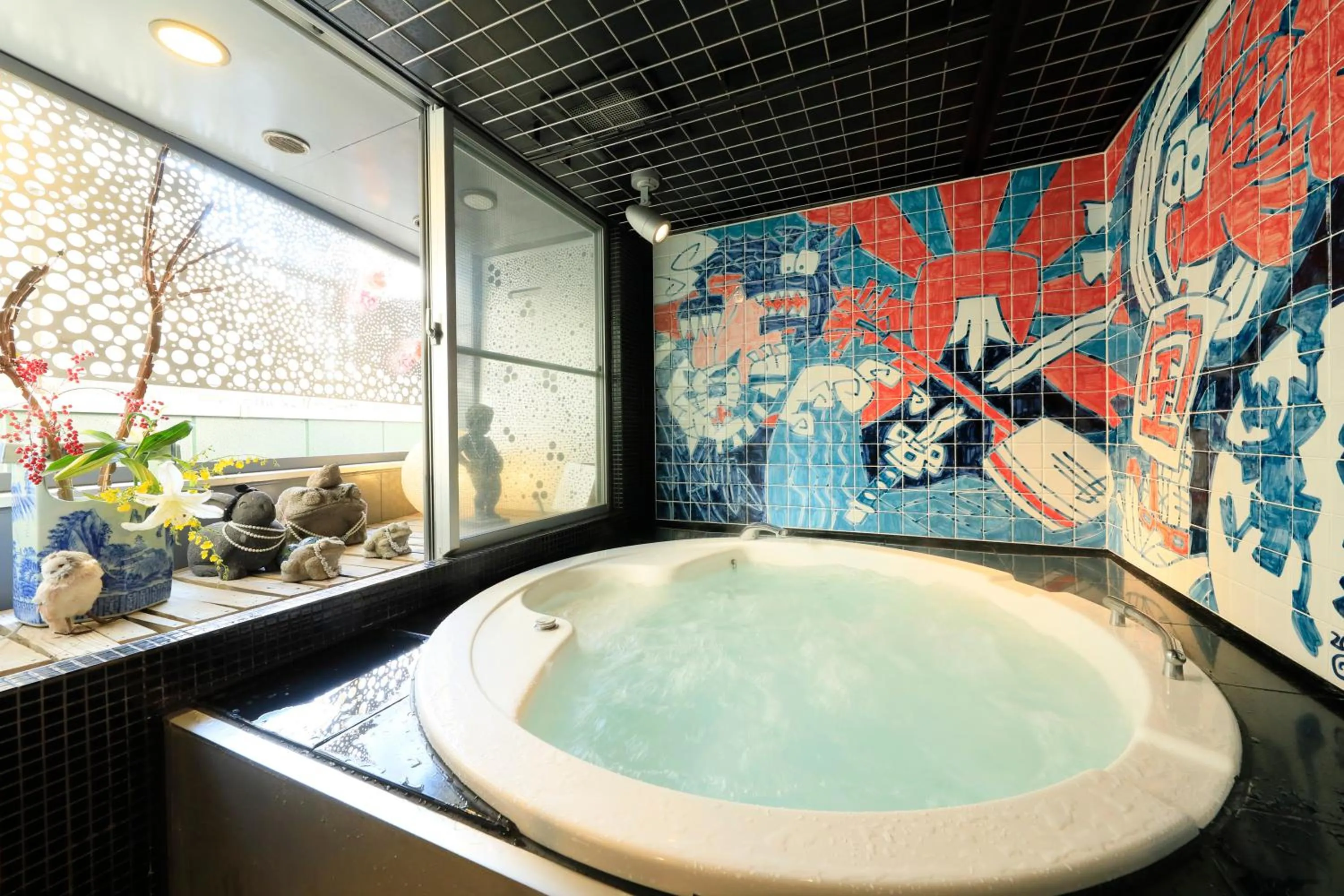 Shower in Andon Ryokan