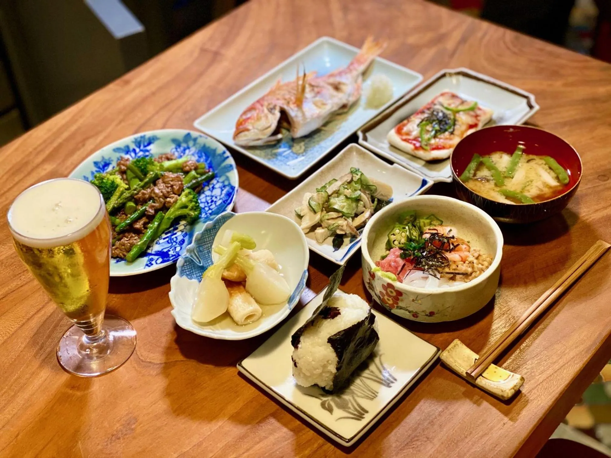 Dinner in Andon Ryokan