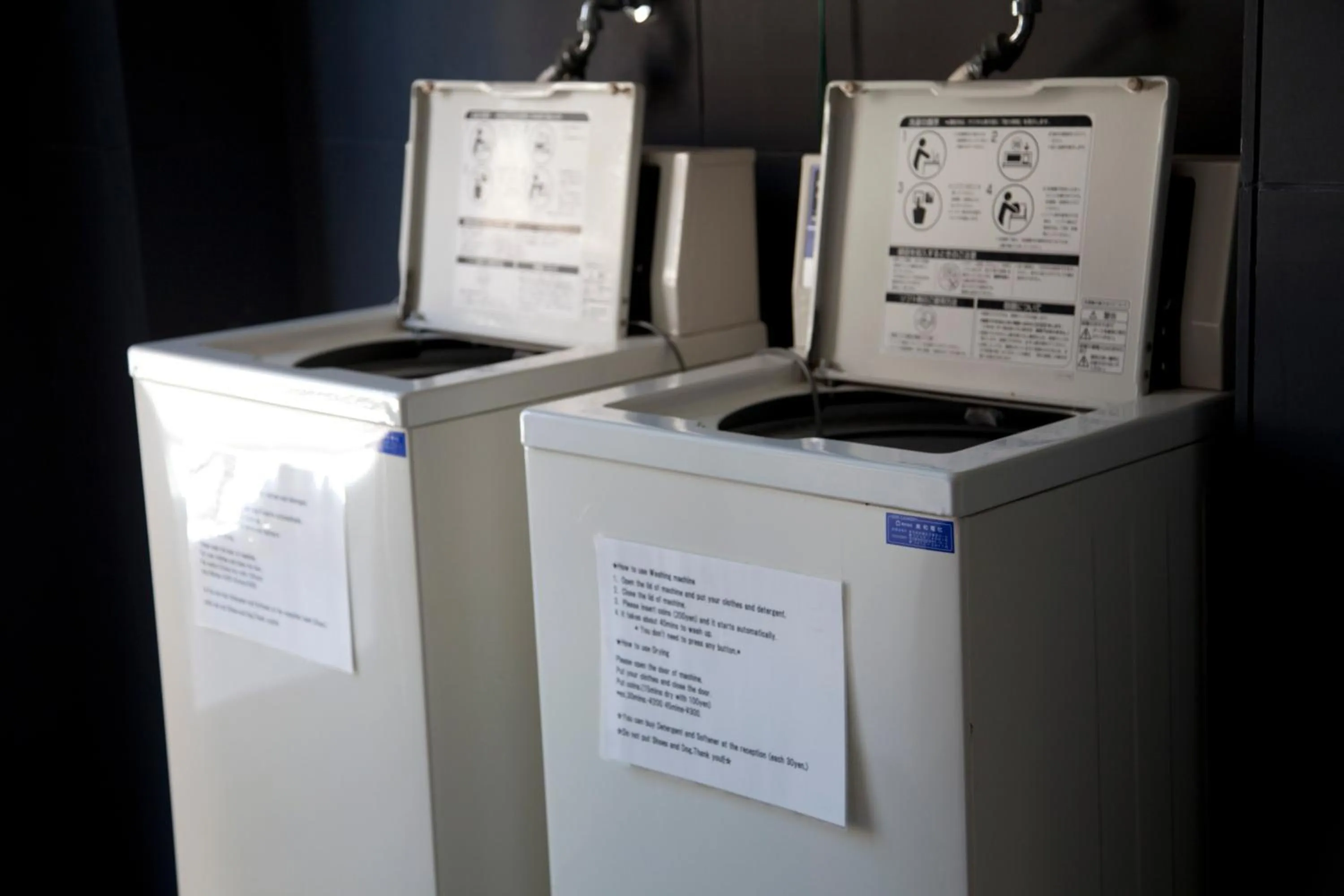 laundry in Andon Ryokan