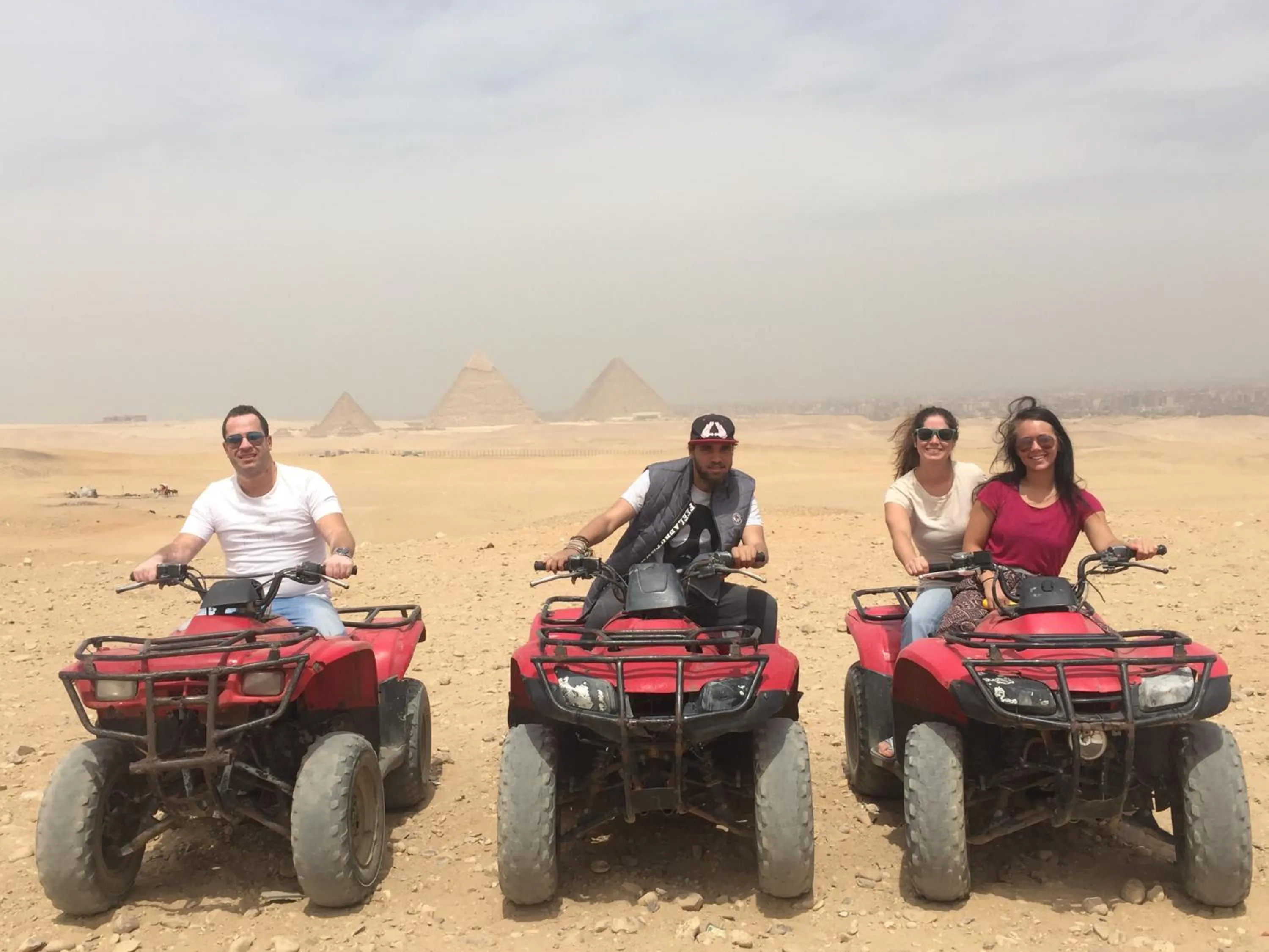 People in Happy days Pyramids Inn