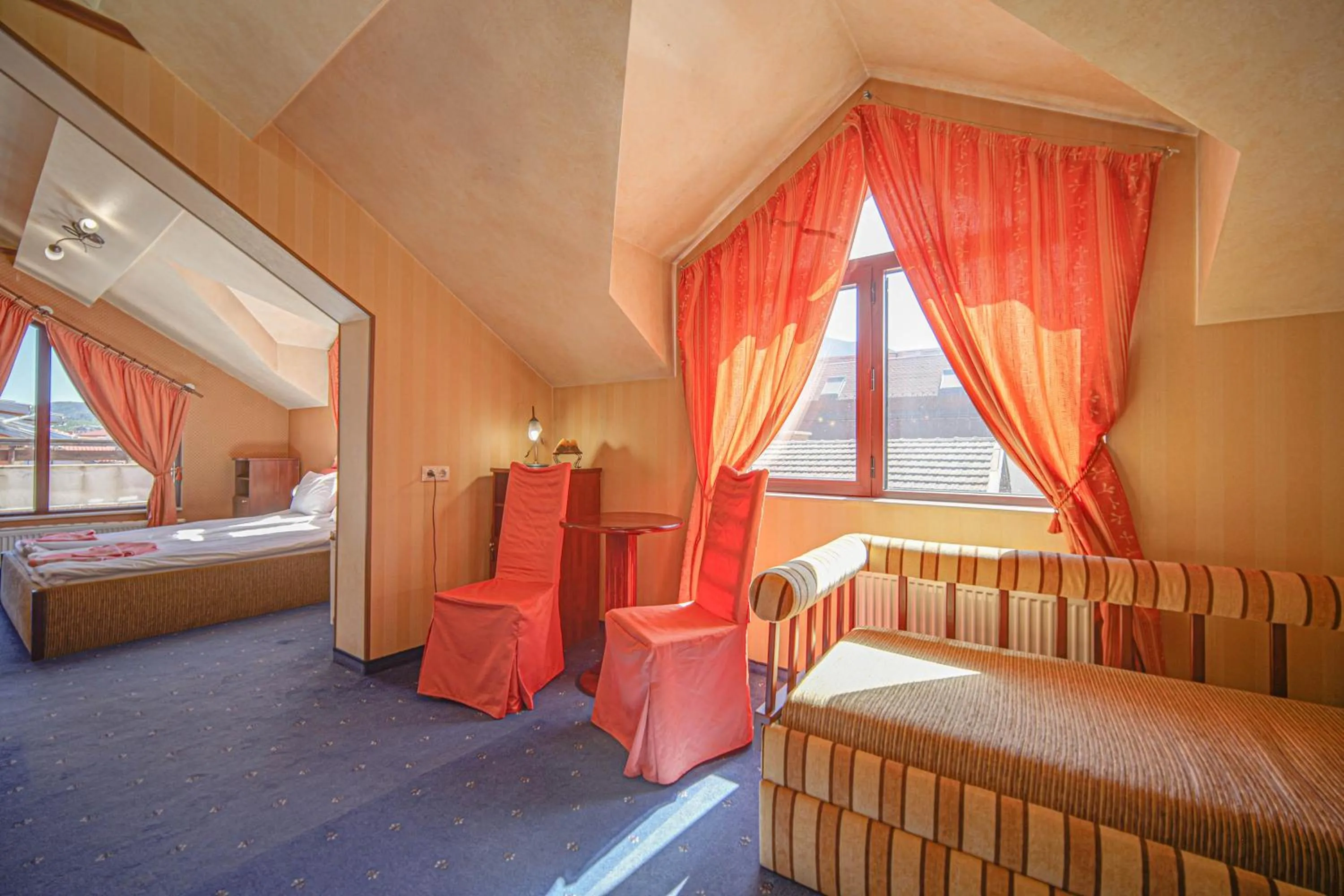 Bed in Hotel Friends