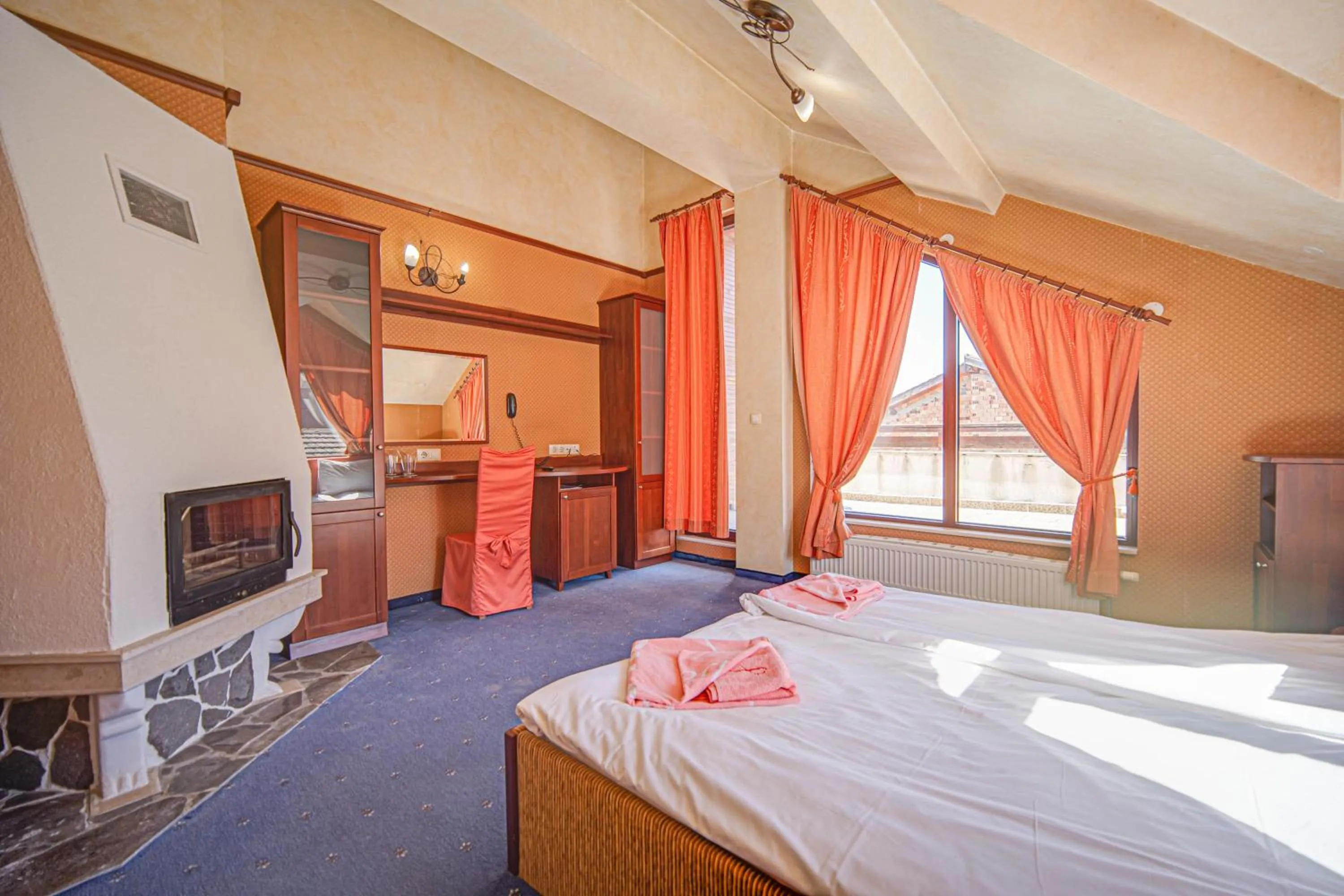 Bed in Hotel Friends