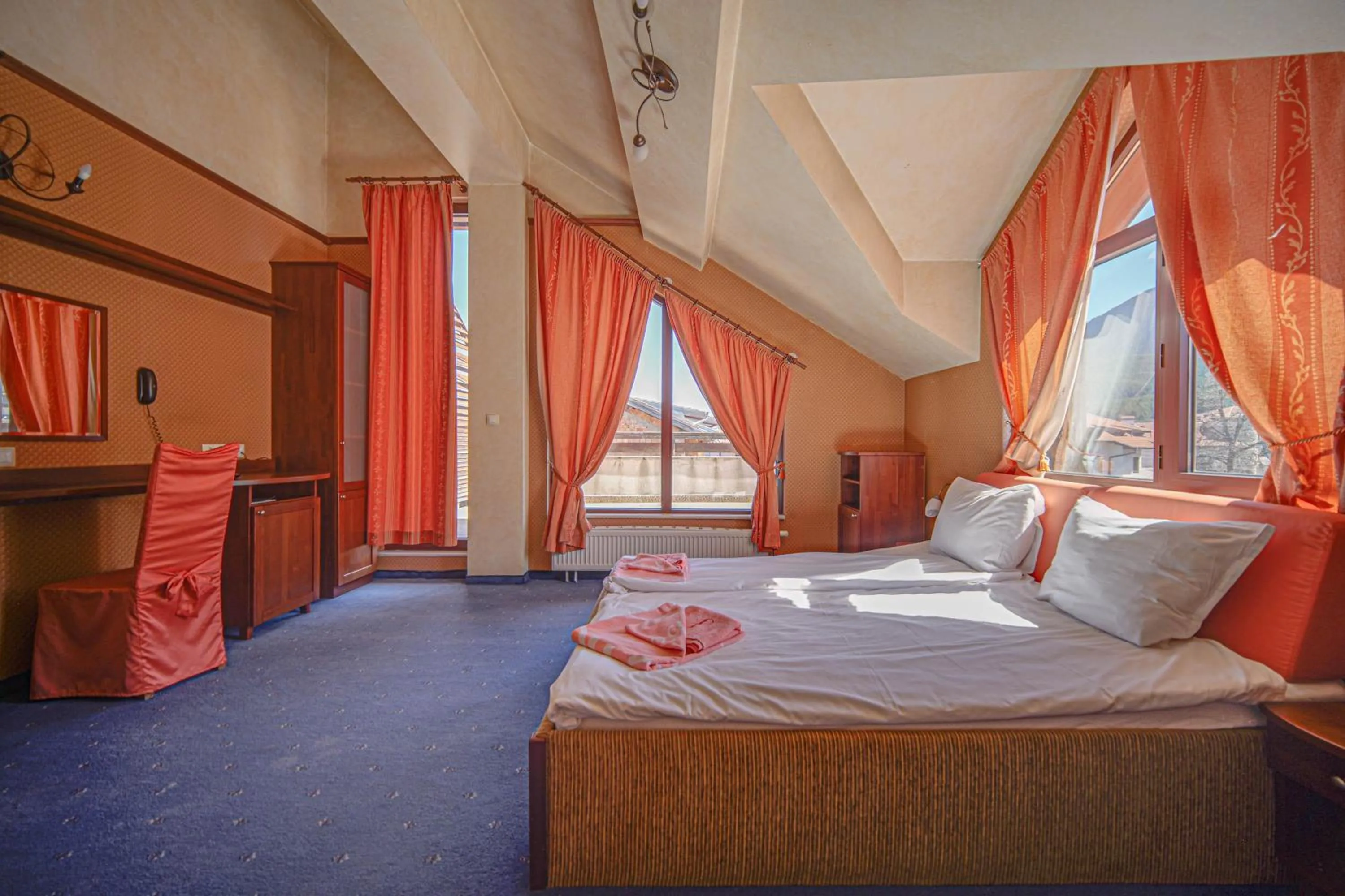 Bed in Hotel Friends