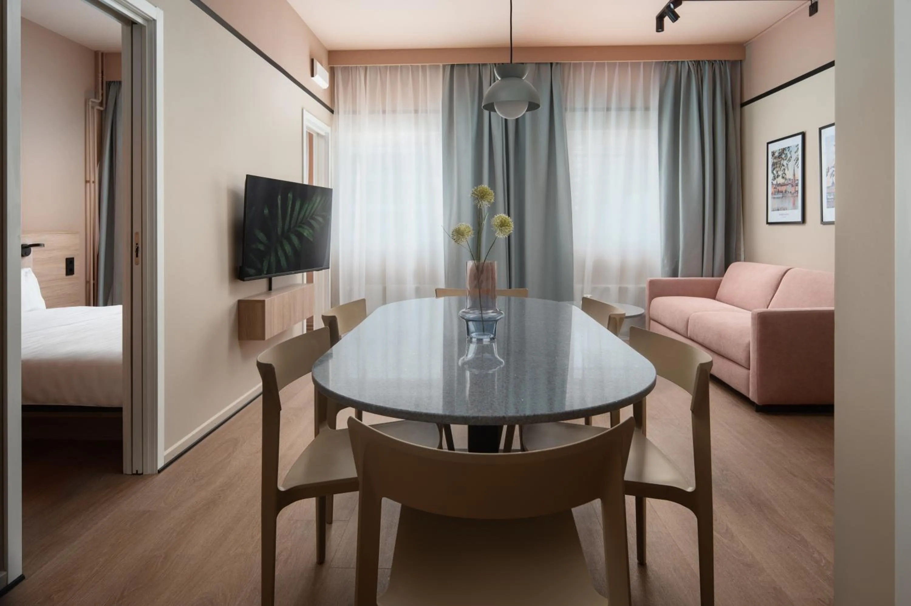 TV and multimedia, Bed in VANDER Kungsholmen, Stockholm