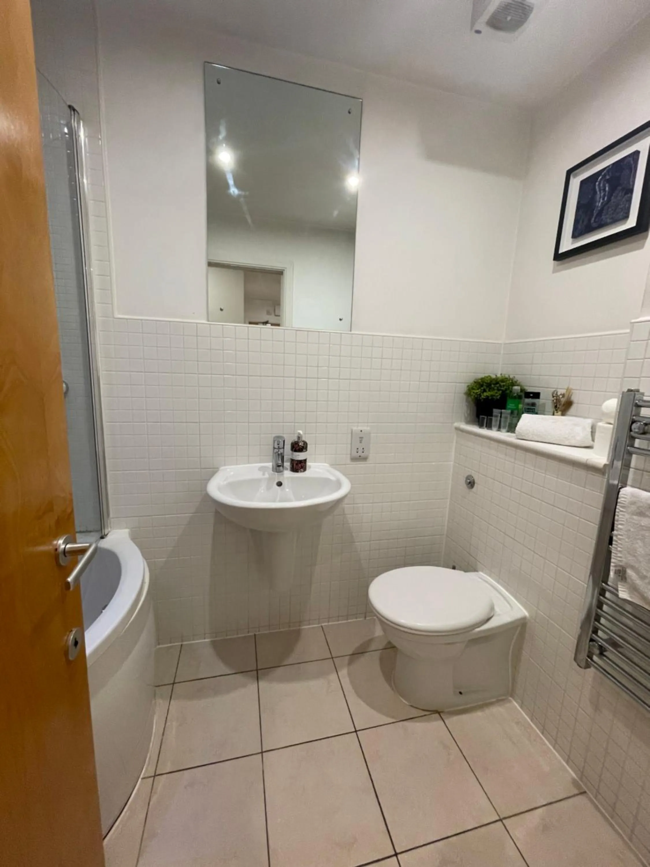 Bathroom in Empire Serviced Apartments