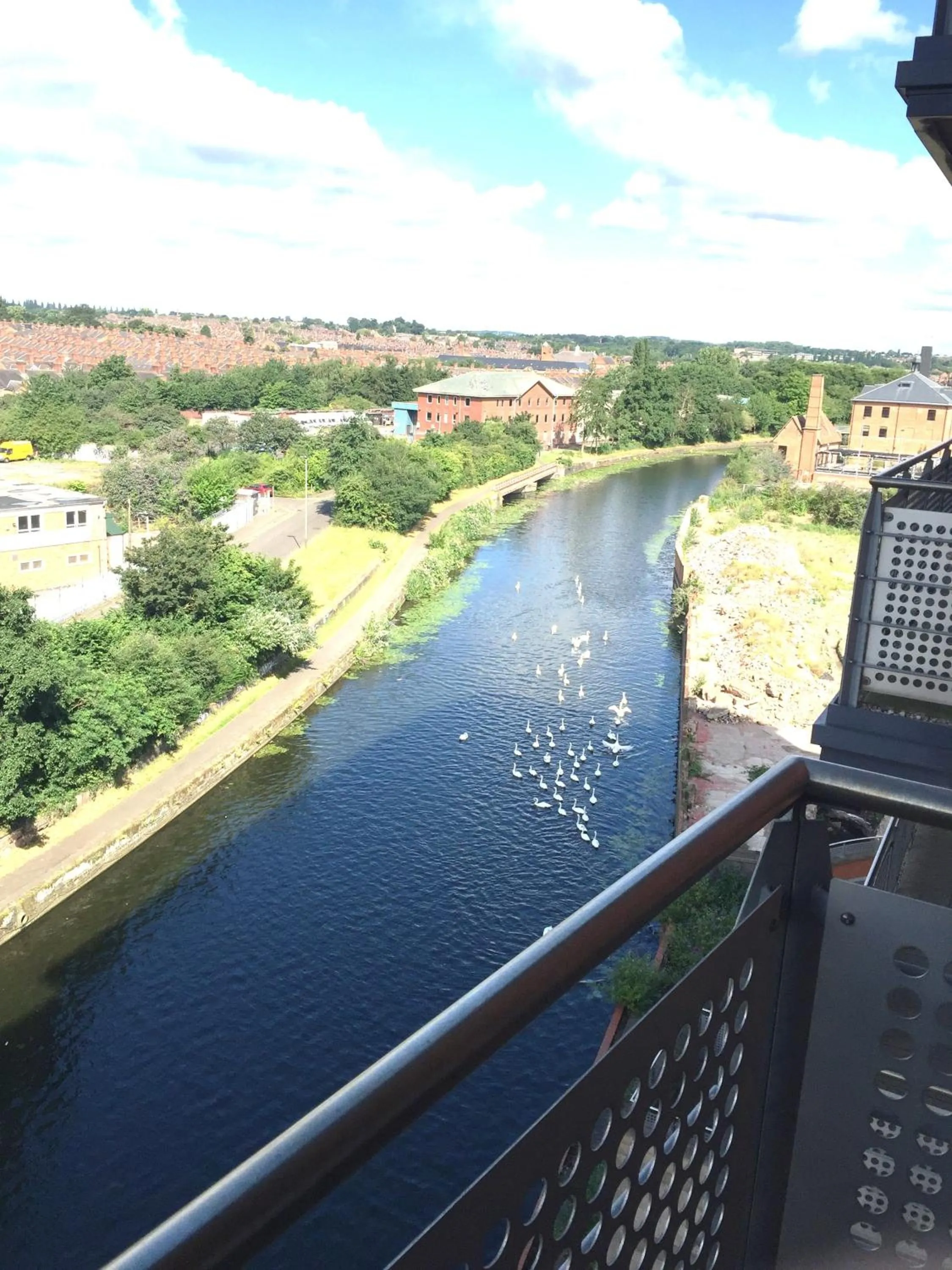 River view in Empire Serviced Apartments