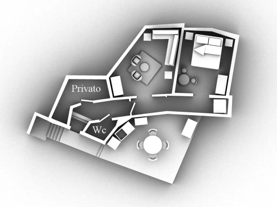 Floor plan in Alessandro Carro Affittacamere