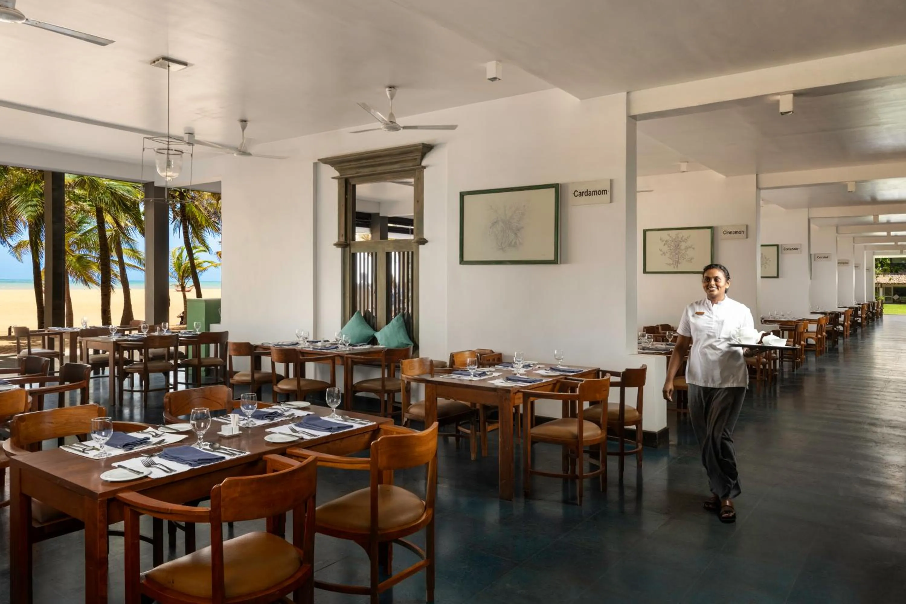 Restaurant/places to eat in Jetwing Blue