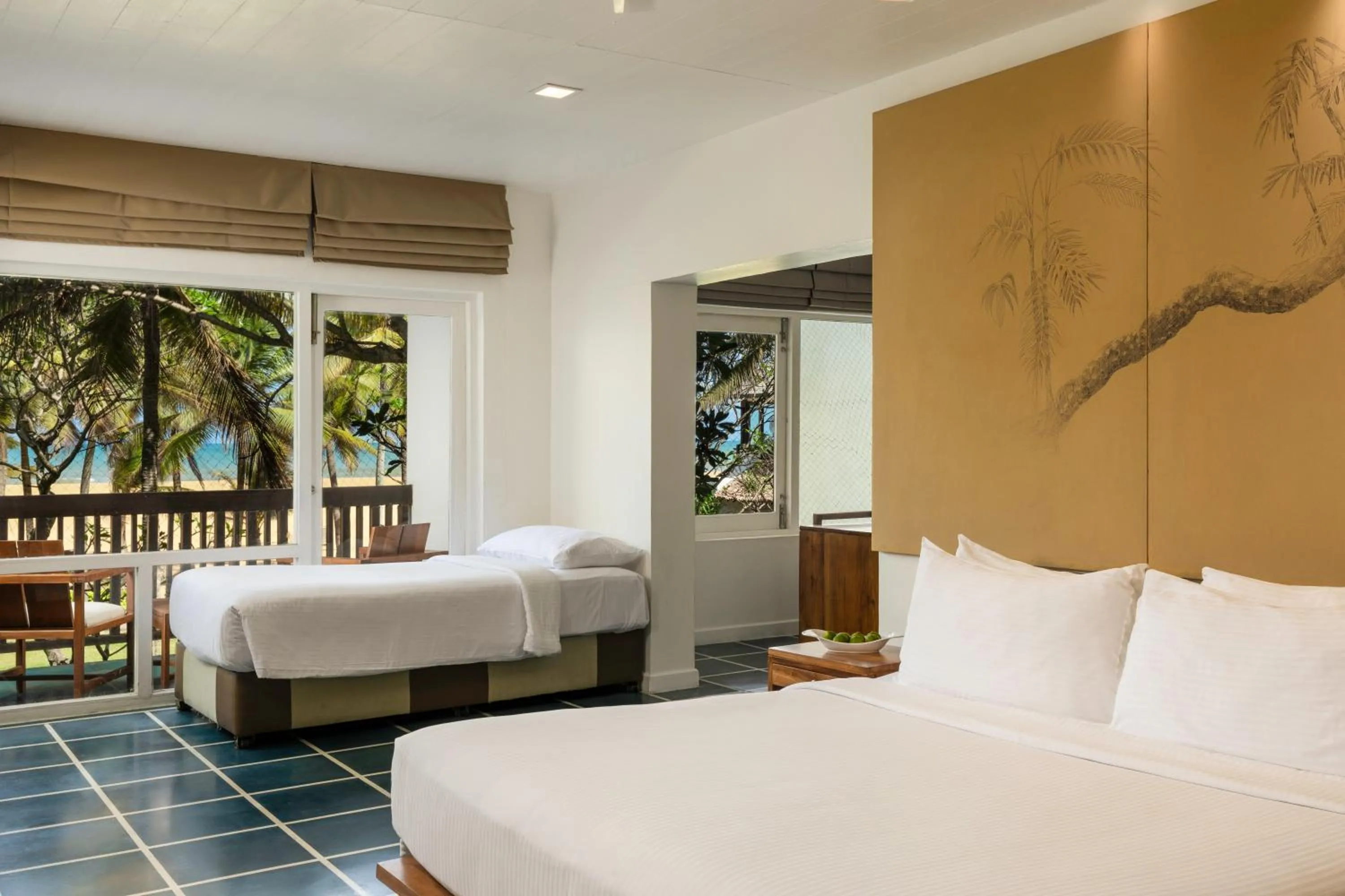 Bedroom, Bed in Jetwing Blue