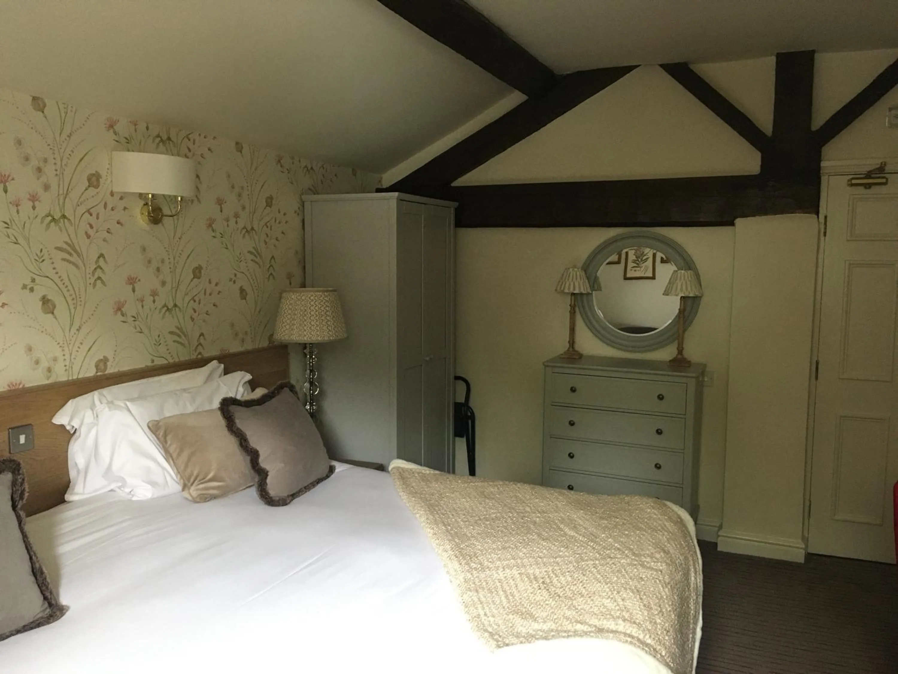 Bed in The Swan at Tarporley