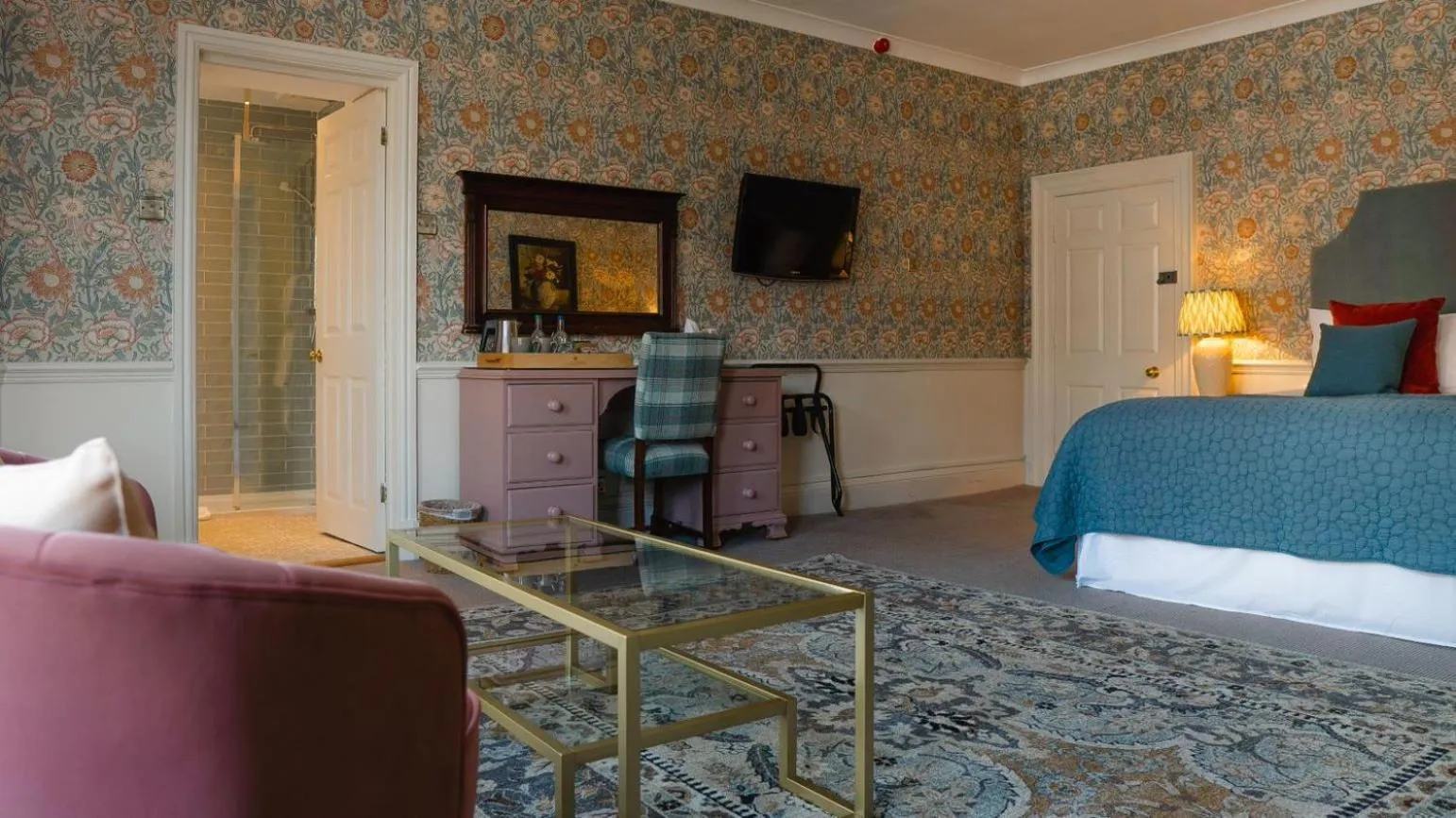 Bed in The Swan at Tarporley