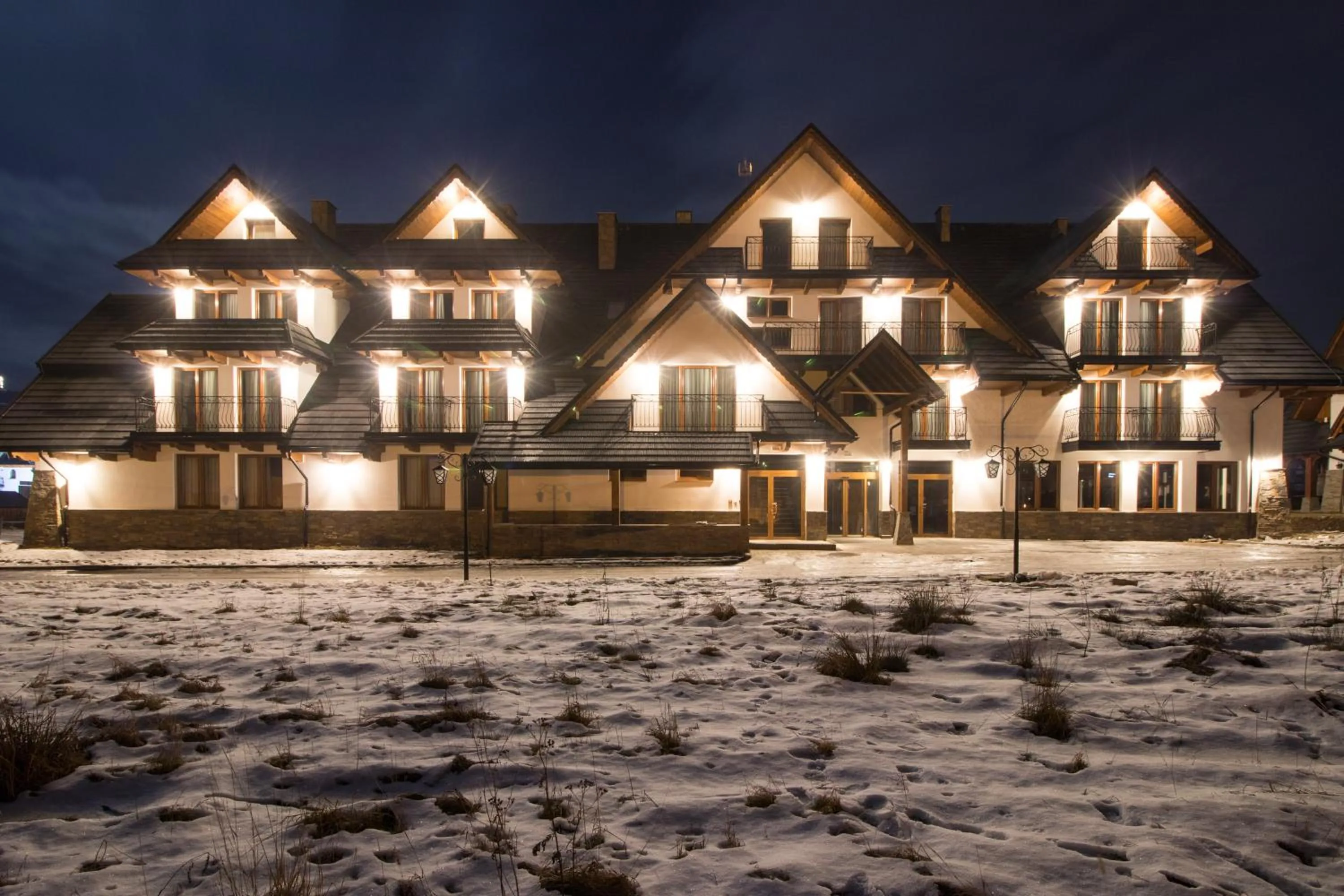 Facade/entrance in Hotel Bystra