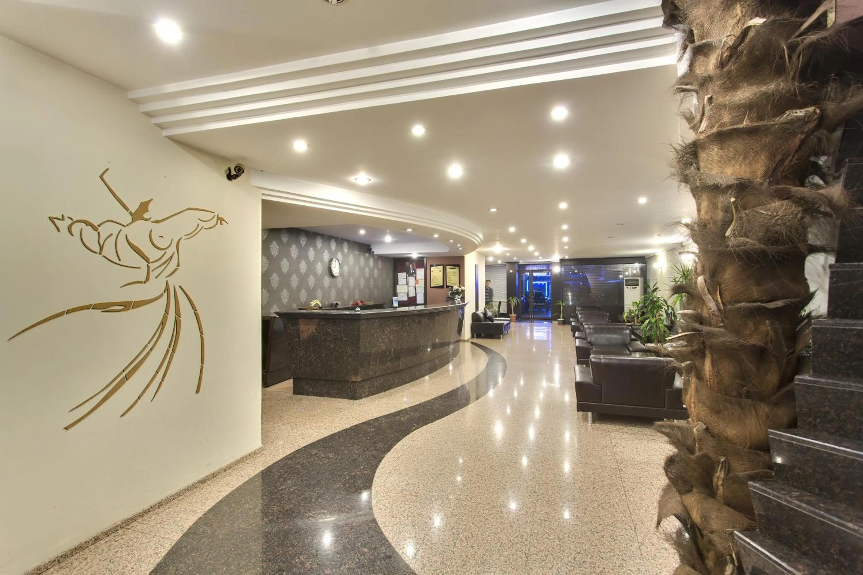 Lobby or reception in Antroyal Hotel