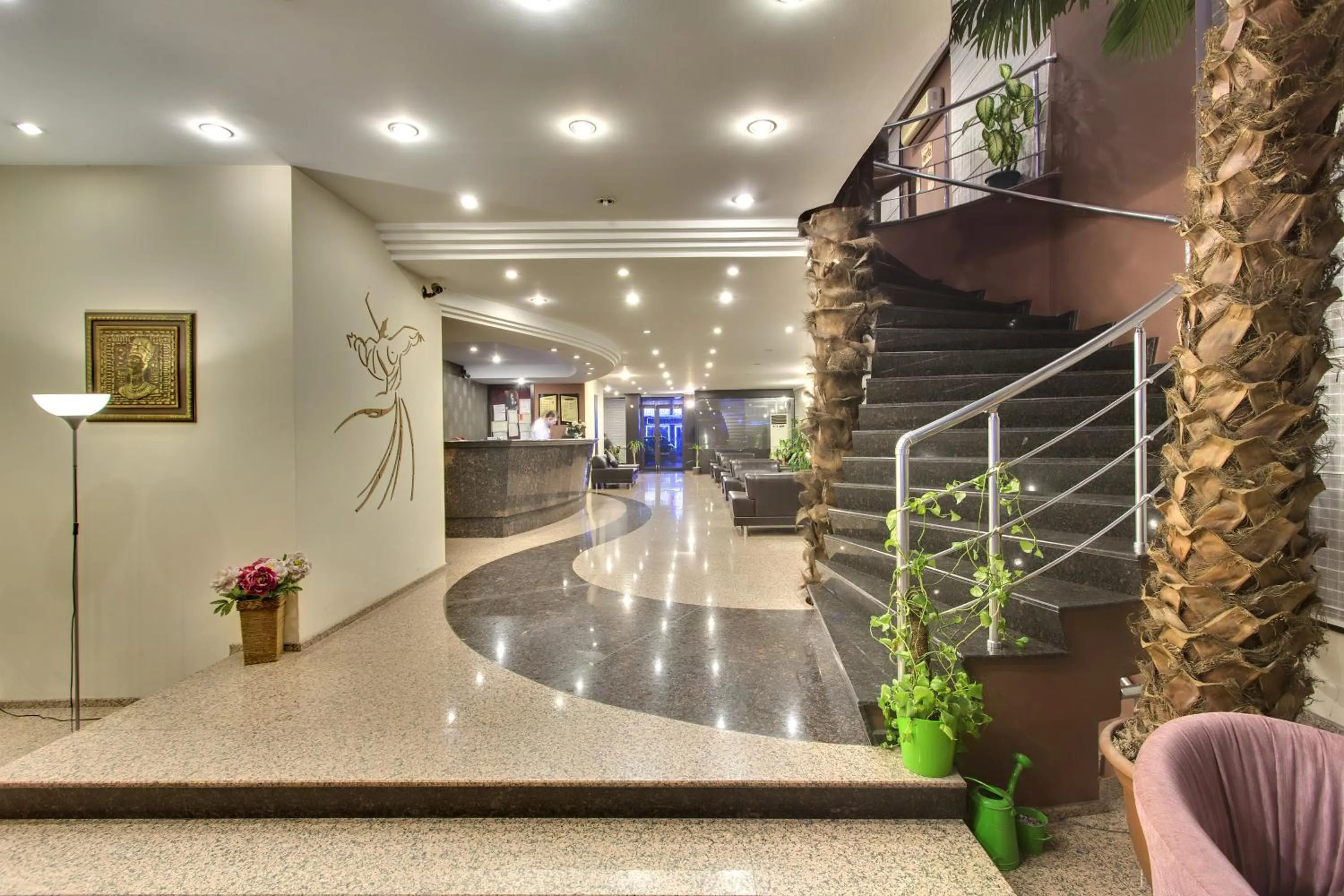 Lobby or reception in Antroyal Hotel