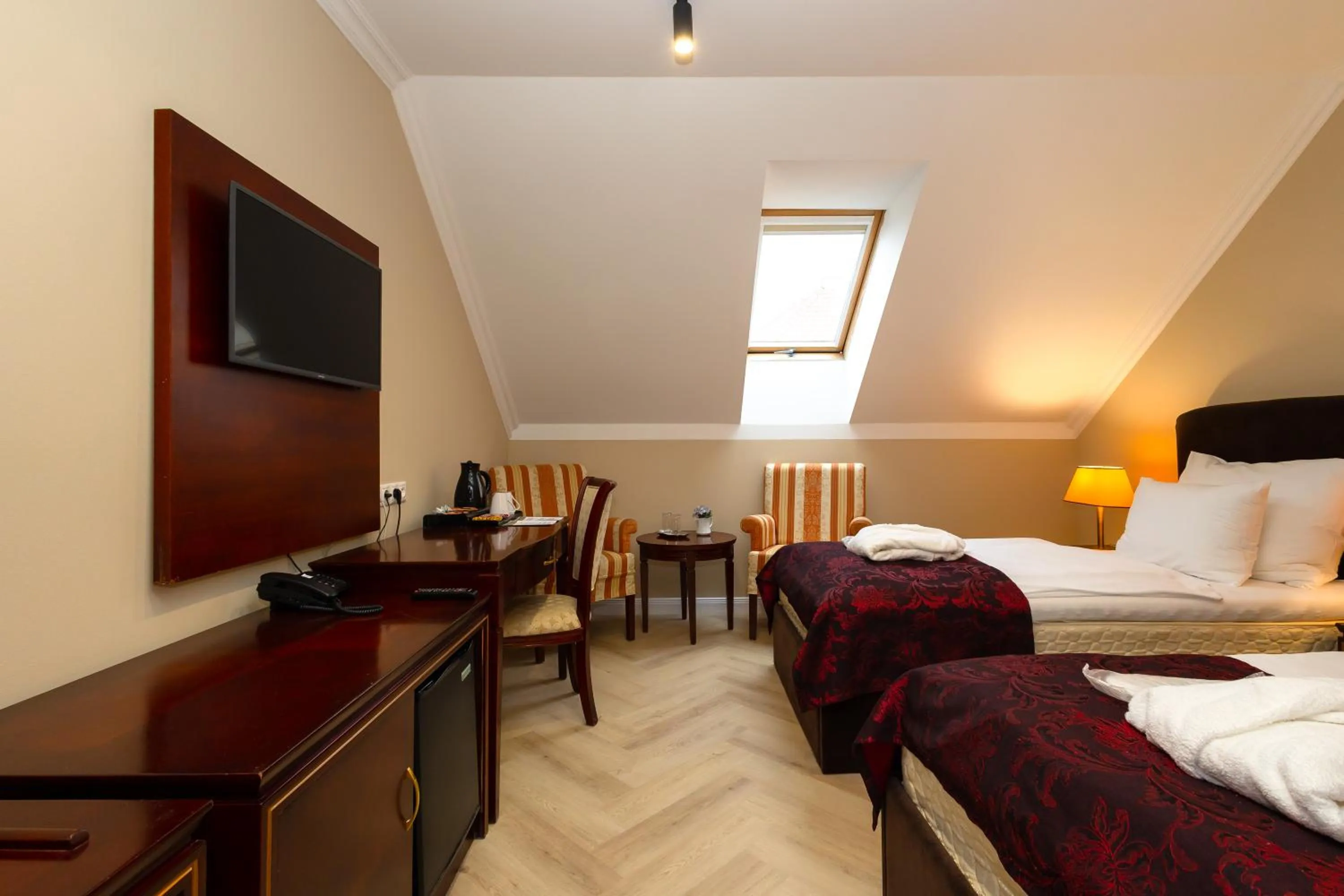 Bed in Grand Hotel Sole