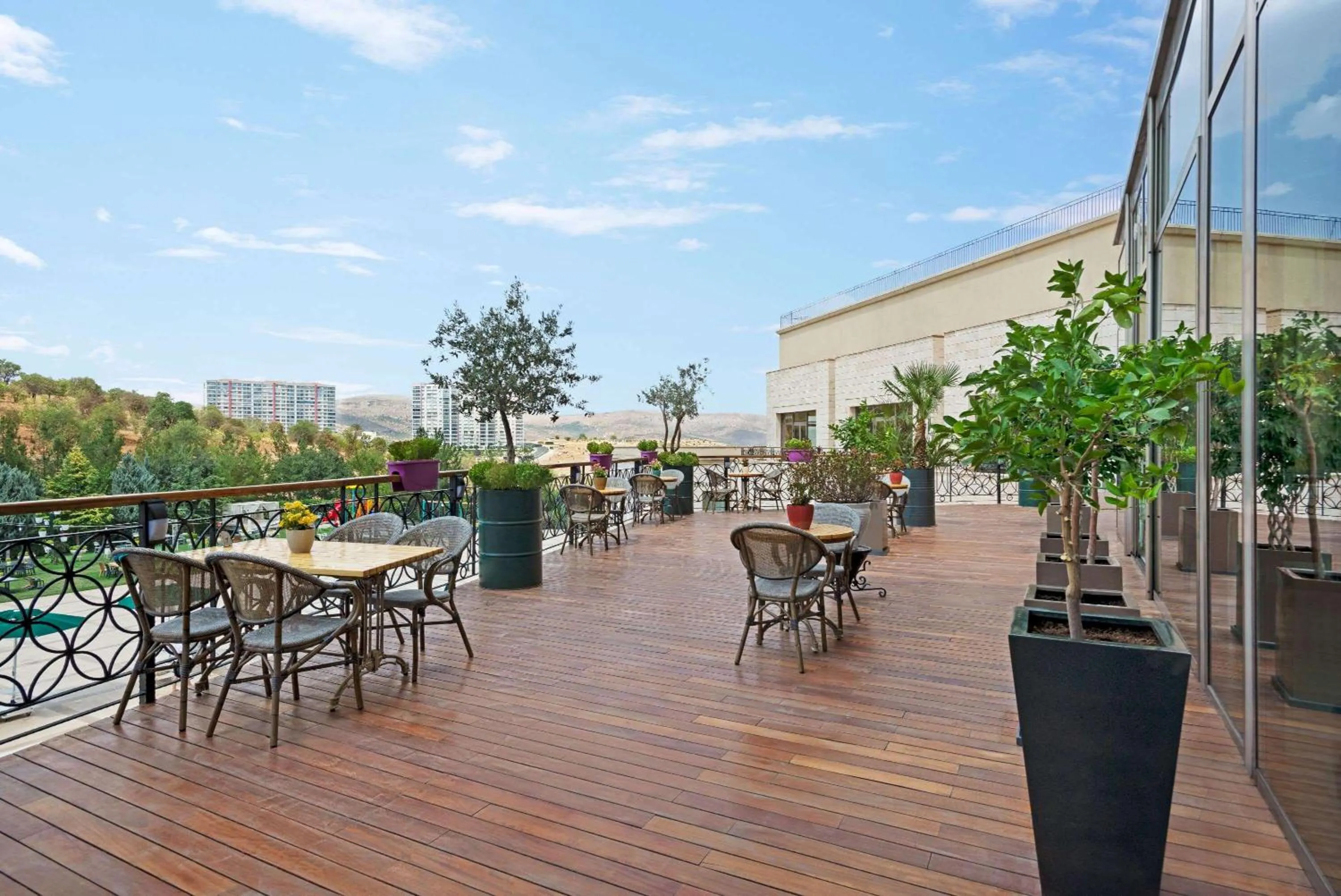 Balcony/Terrace in Ramada Plaza by Wyndham Mardin