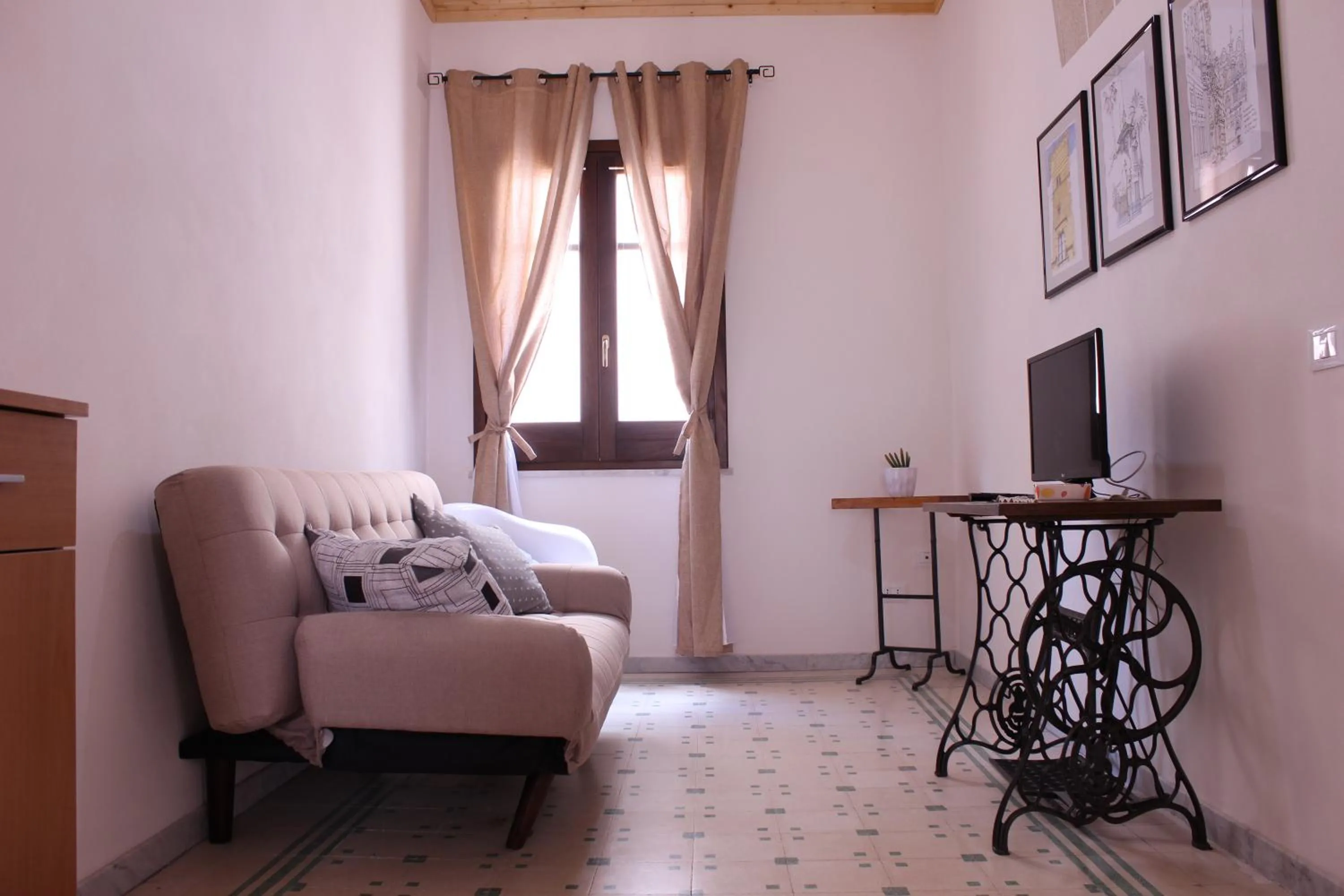Living room in Apartment Trapani's heart