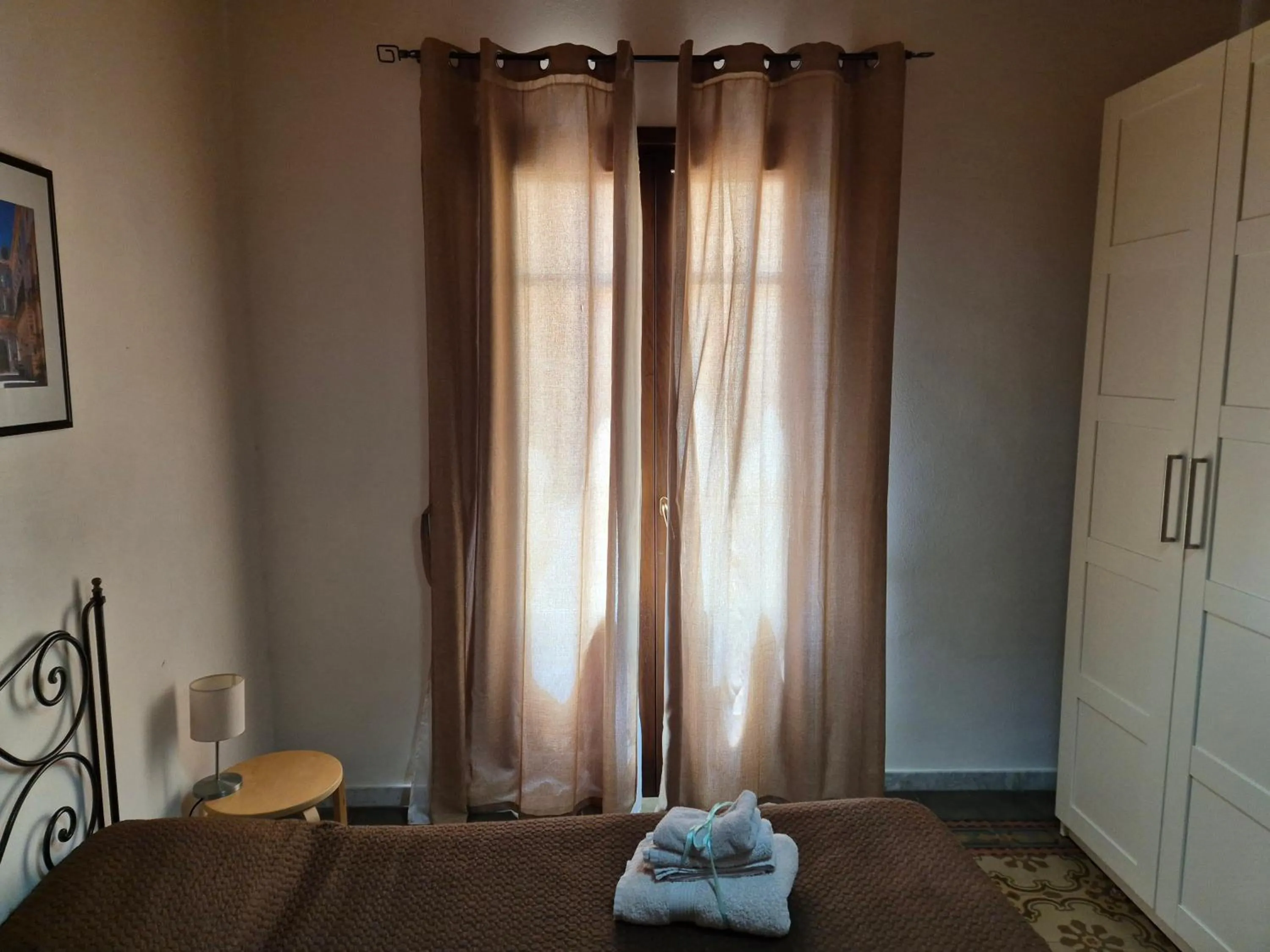 Bed in Apartment Trapani's heart