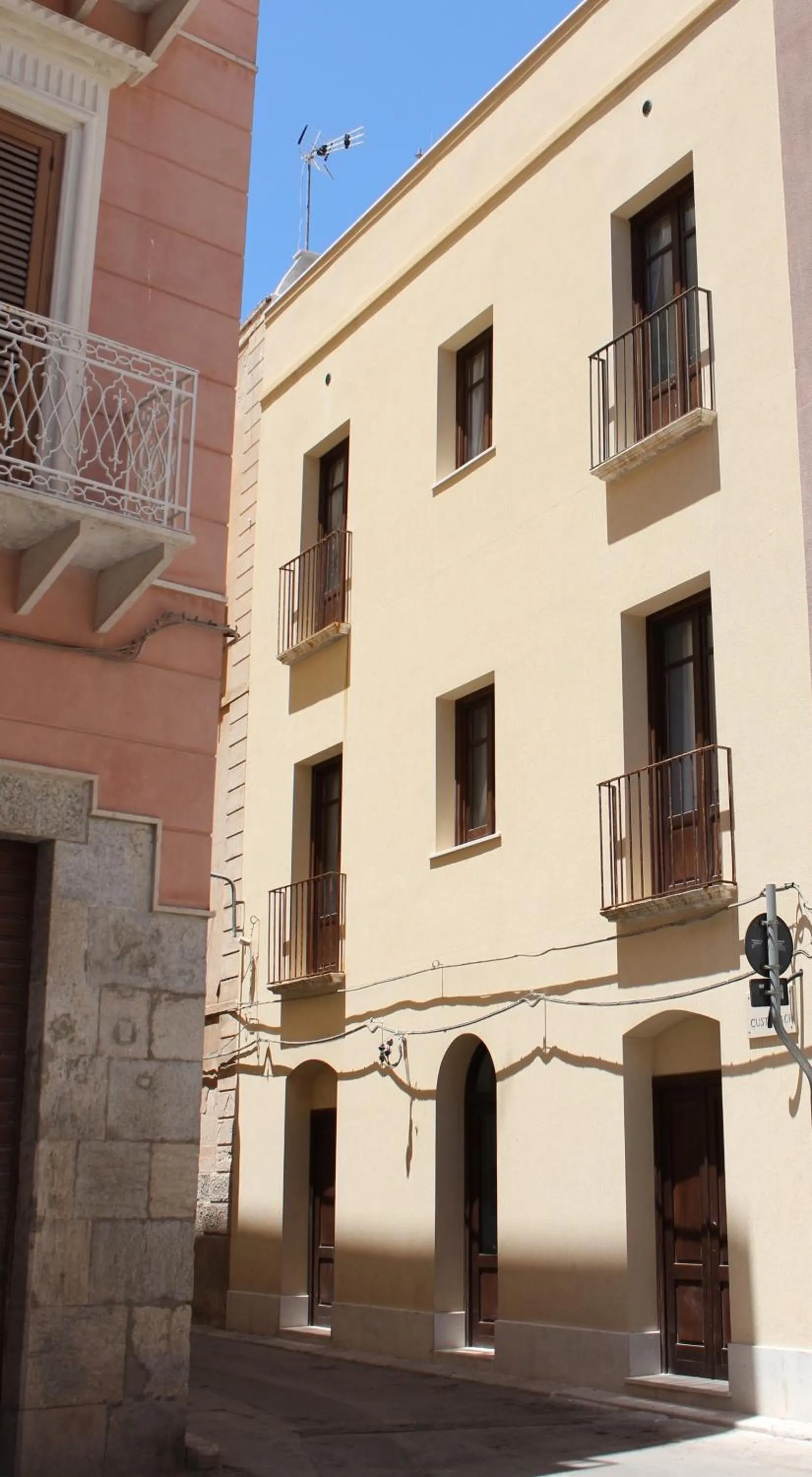 Property building in Apartment Trapani's heart