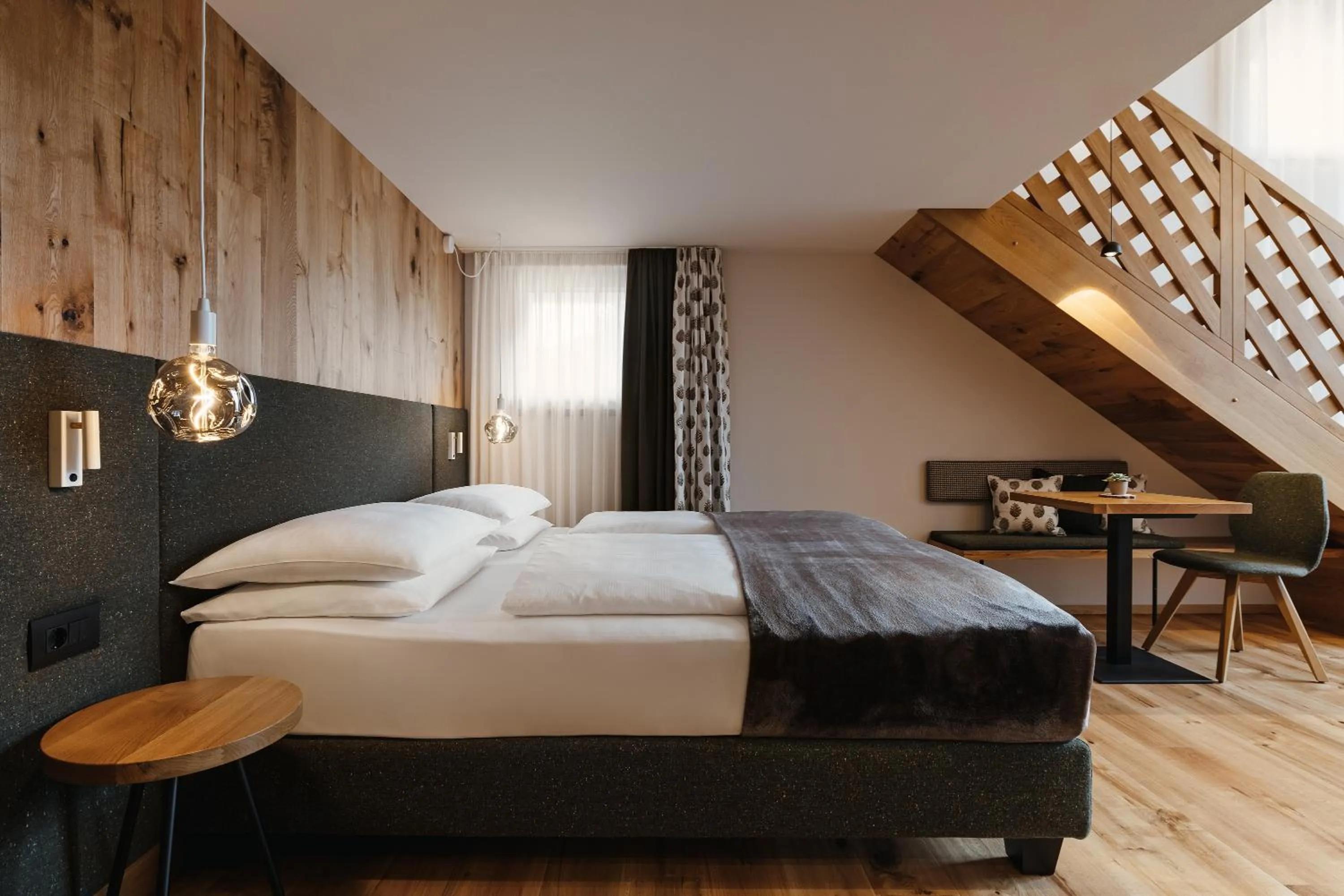 Photo of the whole room, Bed in Hotel Pradat