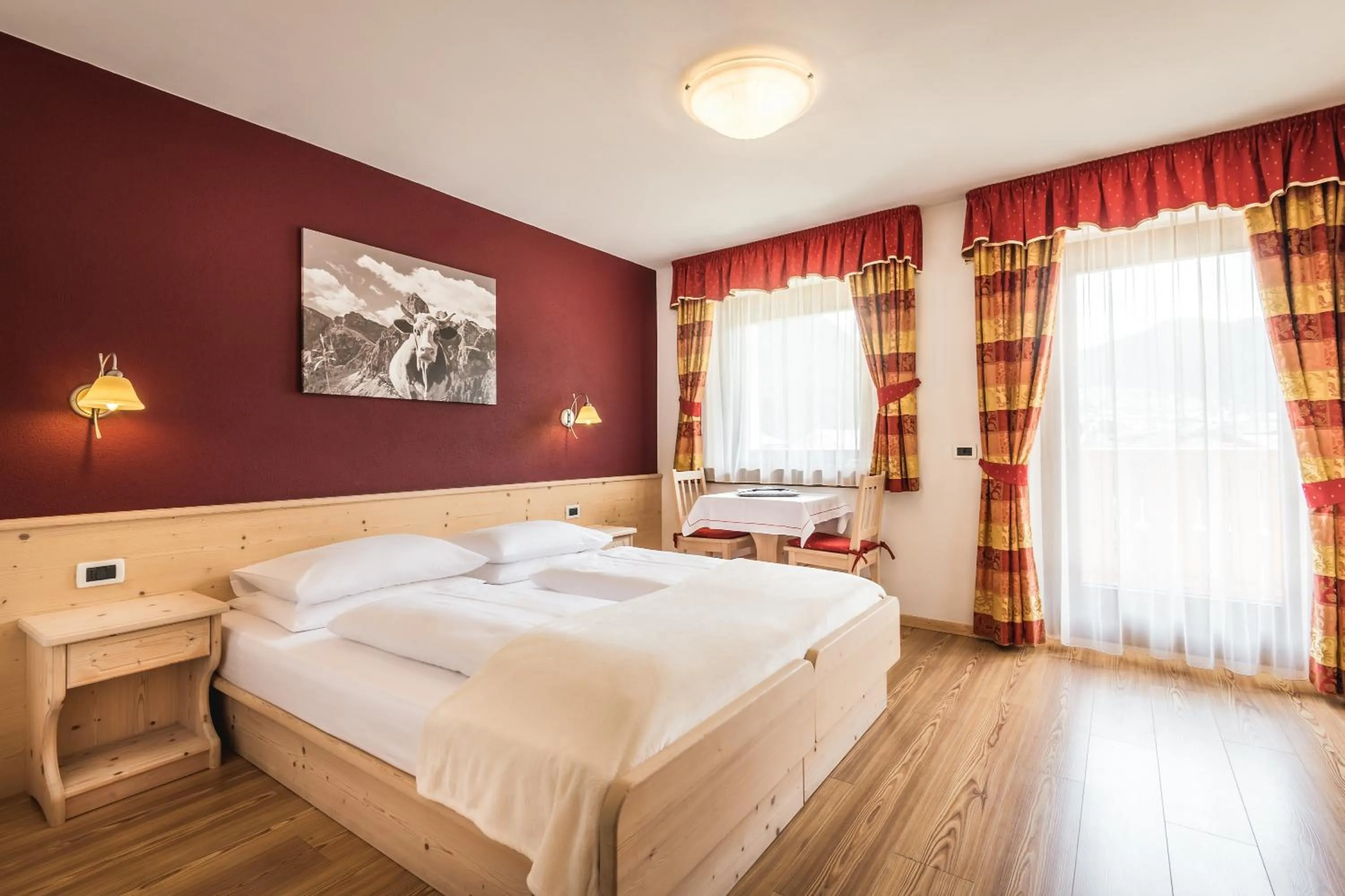 Bedroom, Bed in Hotel Pradat