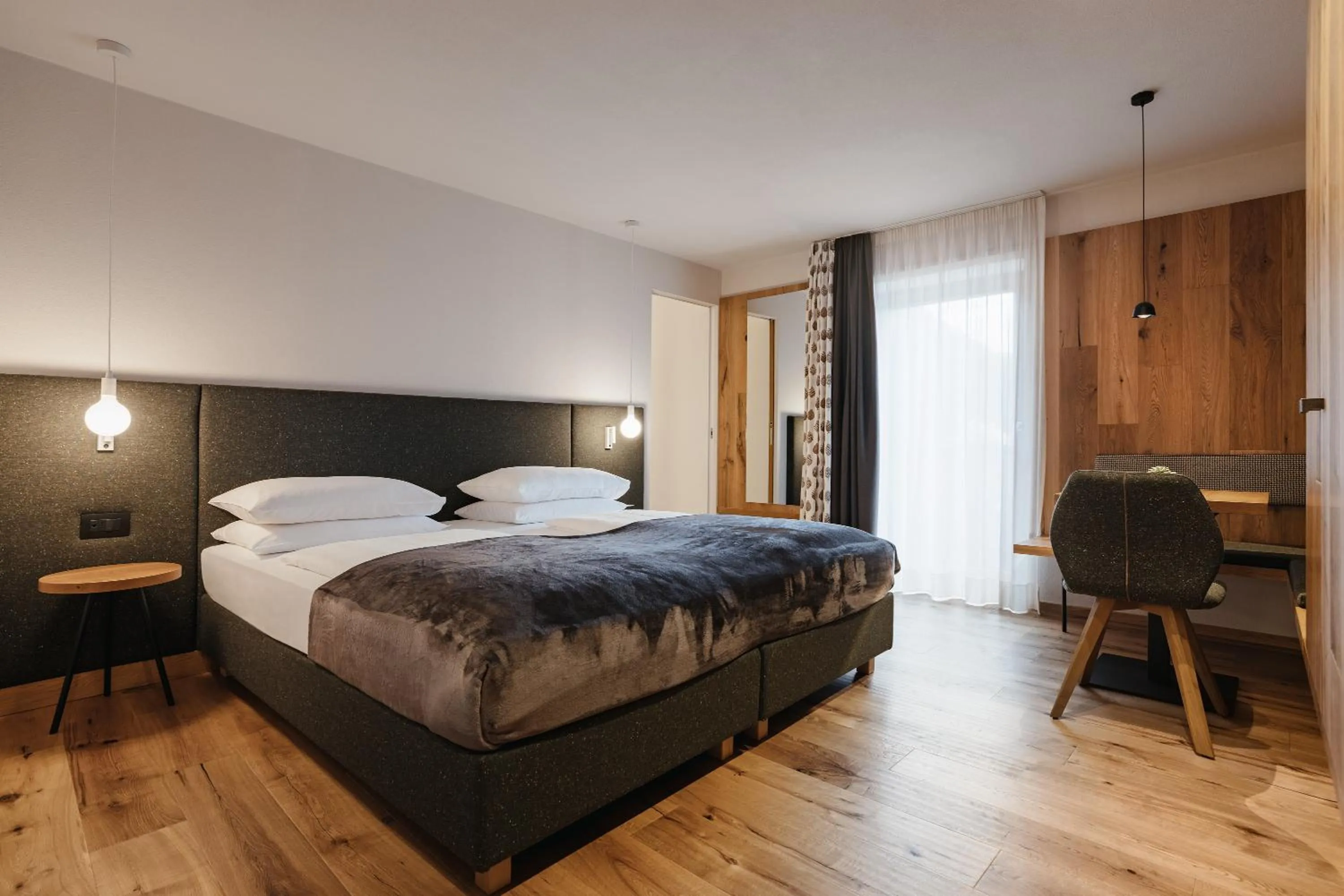 Bedroom, Bed in Hotel Pradat