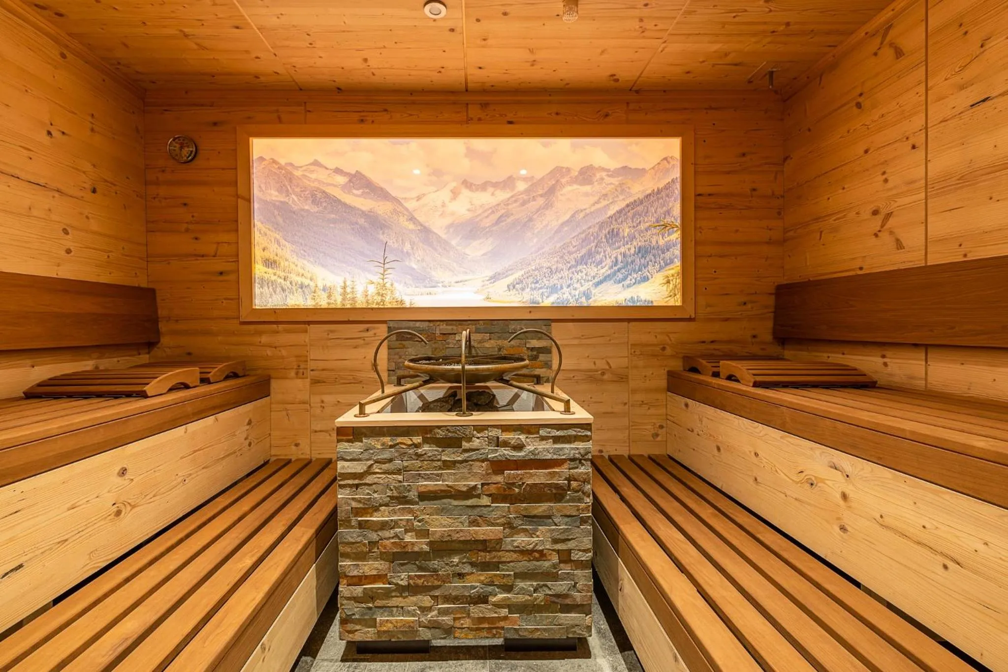 Sauna in Hotel Garni Romantik