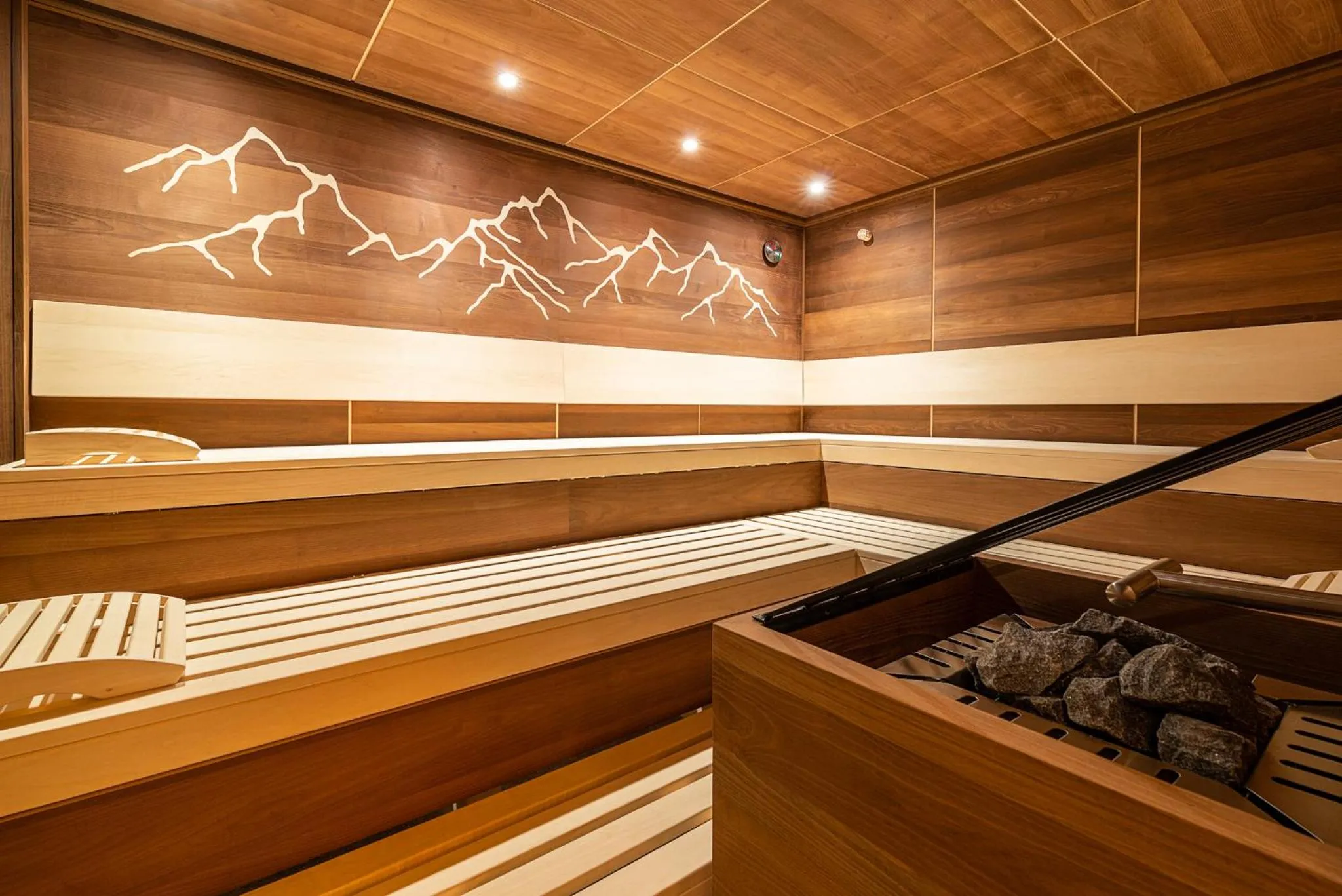 Sauna in Hotel Garni Romantik
