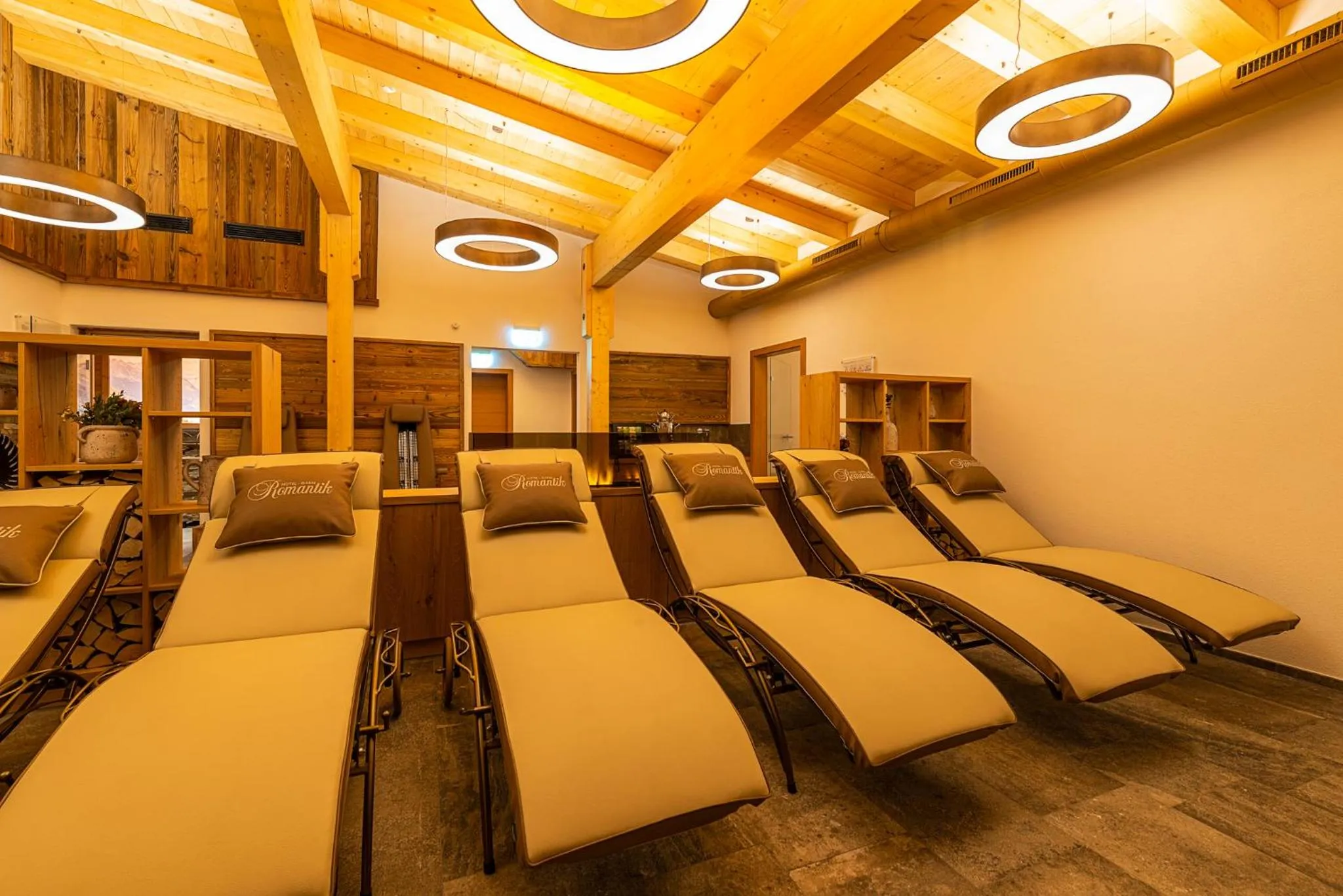 Sauna in Hotel Garni Romantik